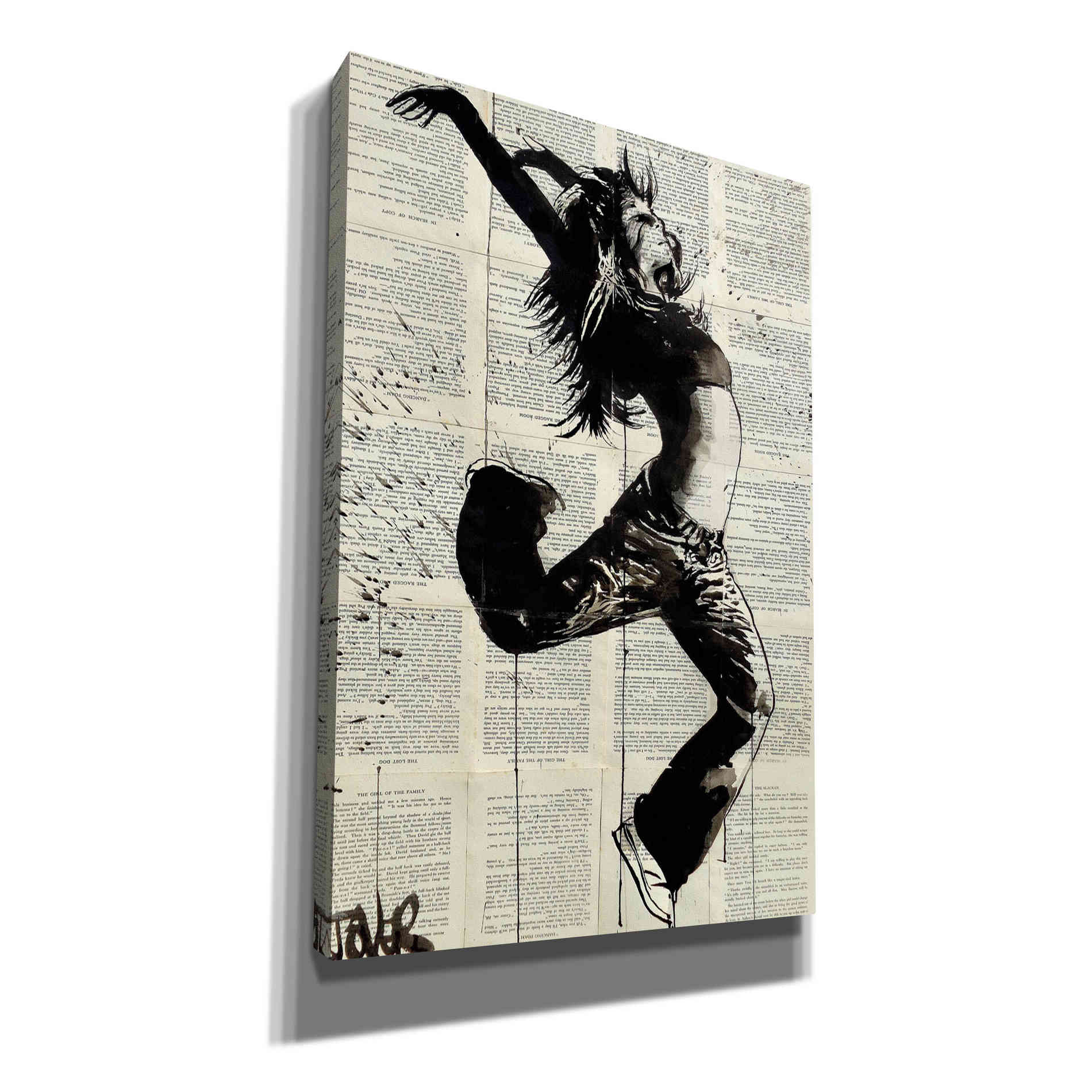 'Energy' by Loui Jover, Canvas Wall Art