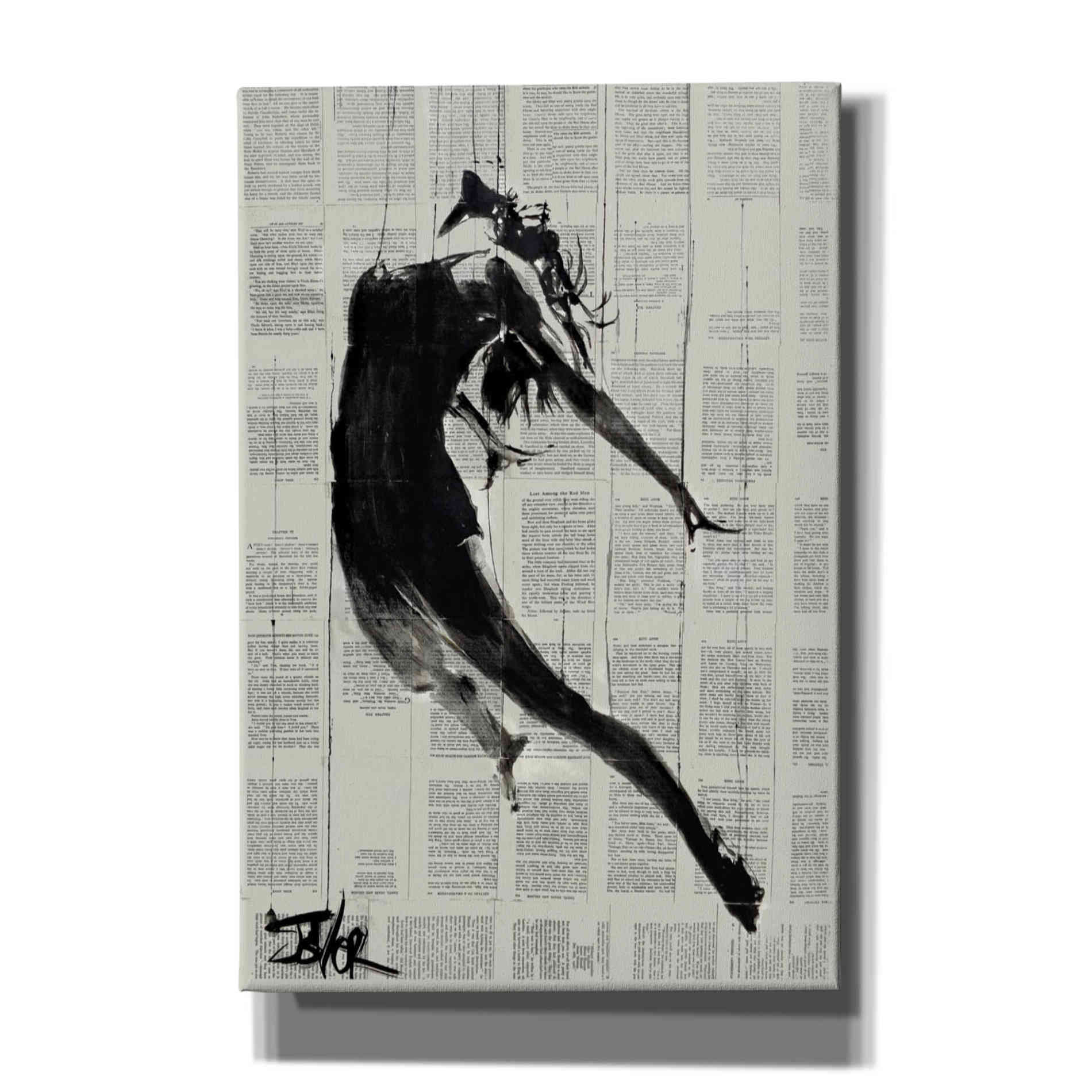 'If I Fall' by Loui Jover, Canvas Wall Art