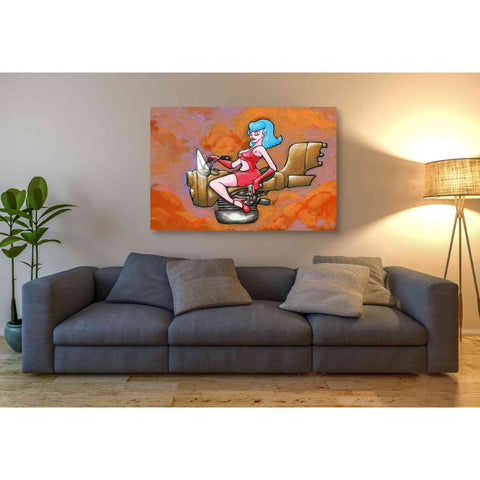 Image of 'Rocket Queen Paint' Craig Snodgrass, Canvas Wall Art,54 x 40