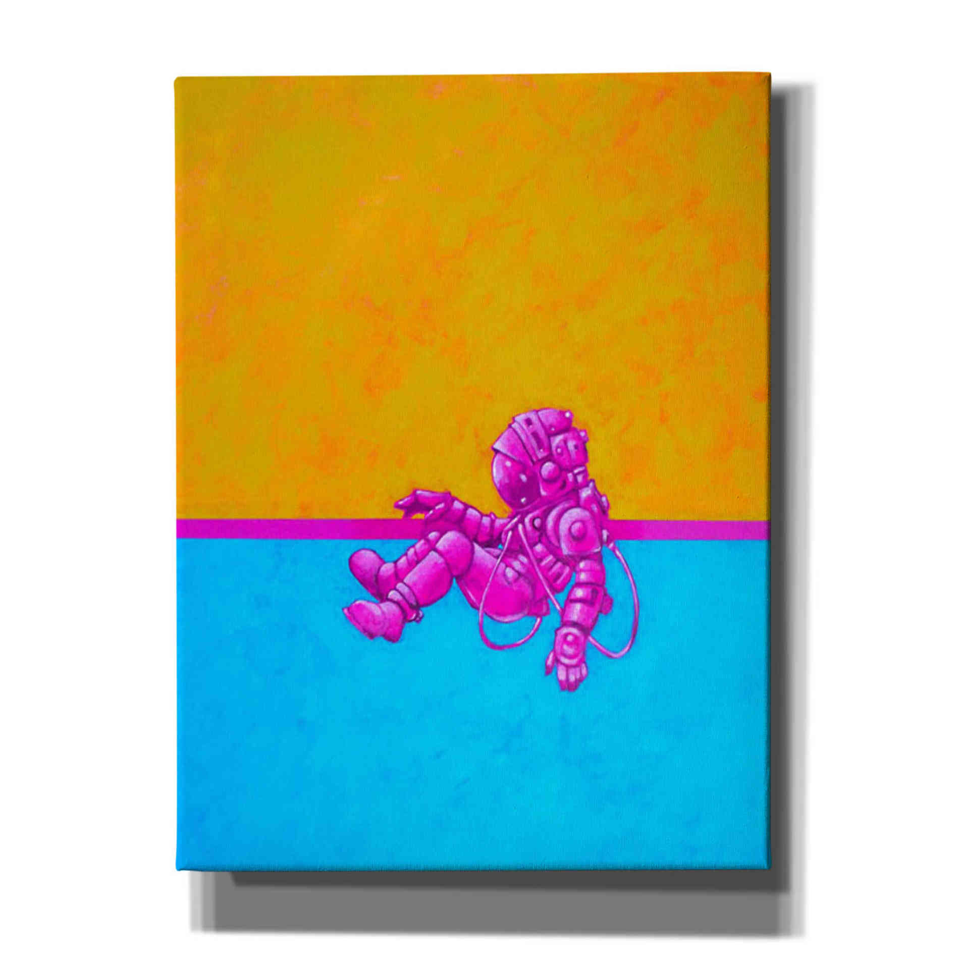 'Hallo Spaceboy I' Craig Snodgrass, Canvas Wall Art,Size C Portrait
