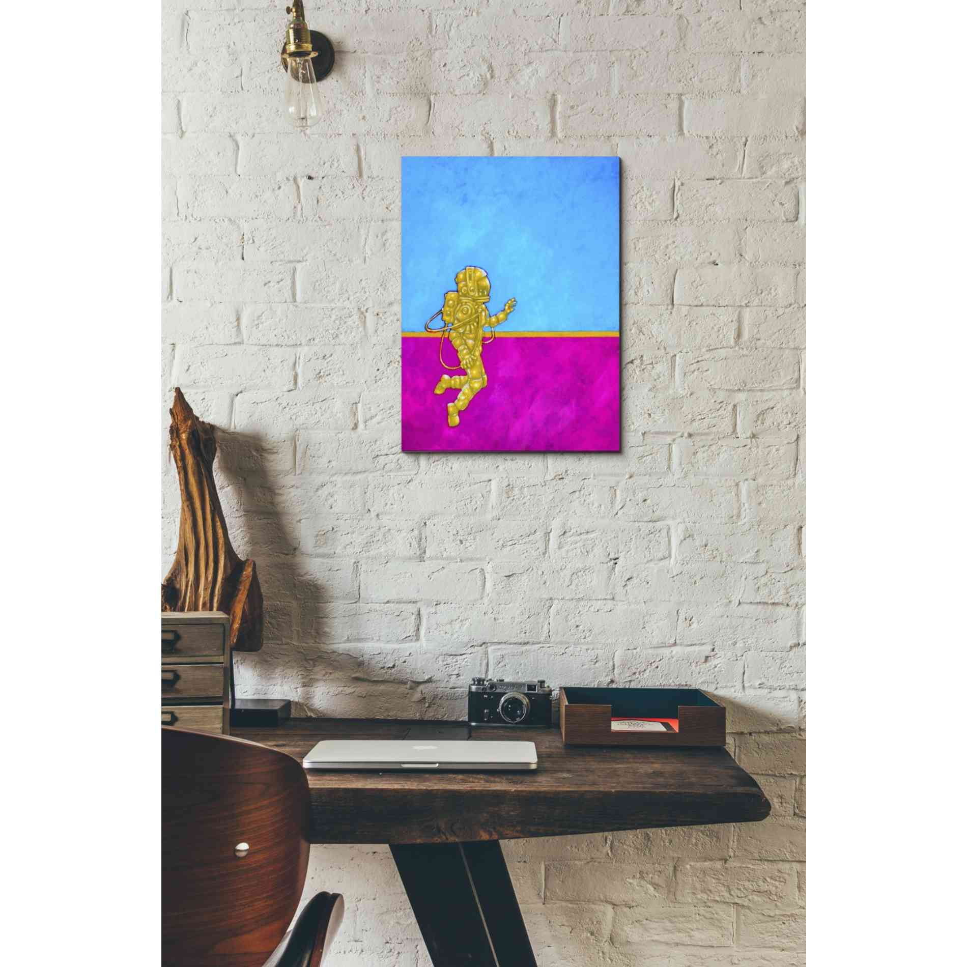 'Hallo Spaceboy II' Craig Snodgrass, Canvas Wall Art,12 x 16