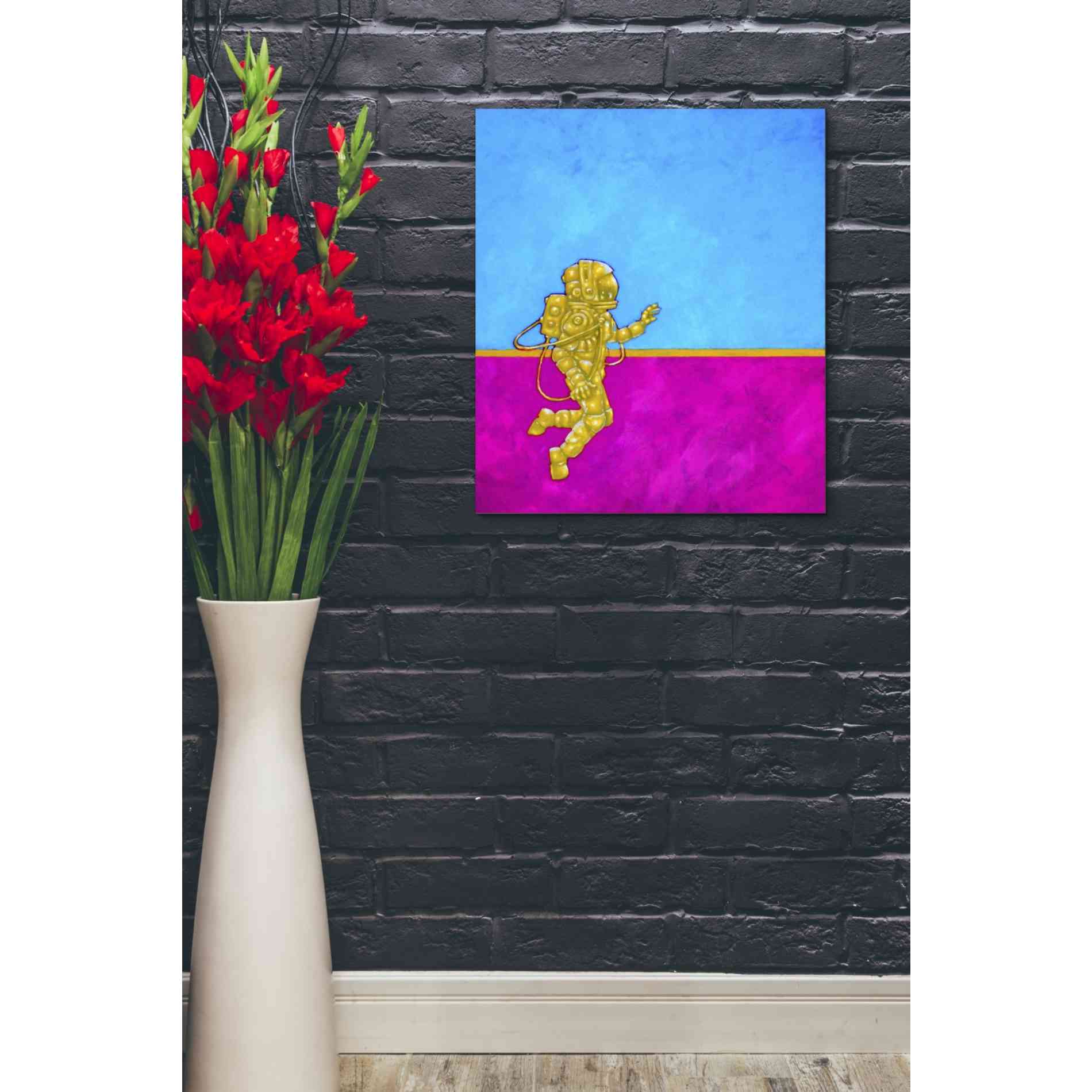 'Hallo Spaceboy II' Craig Snodgrass, Canvas Wall Art,20 x 24