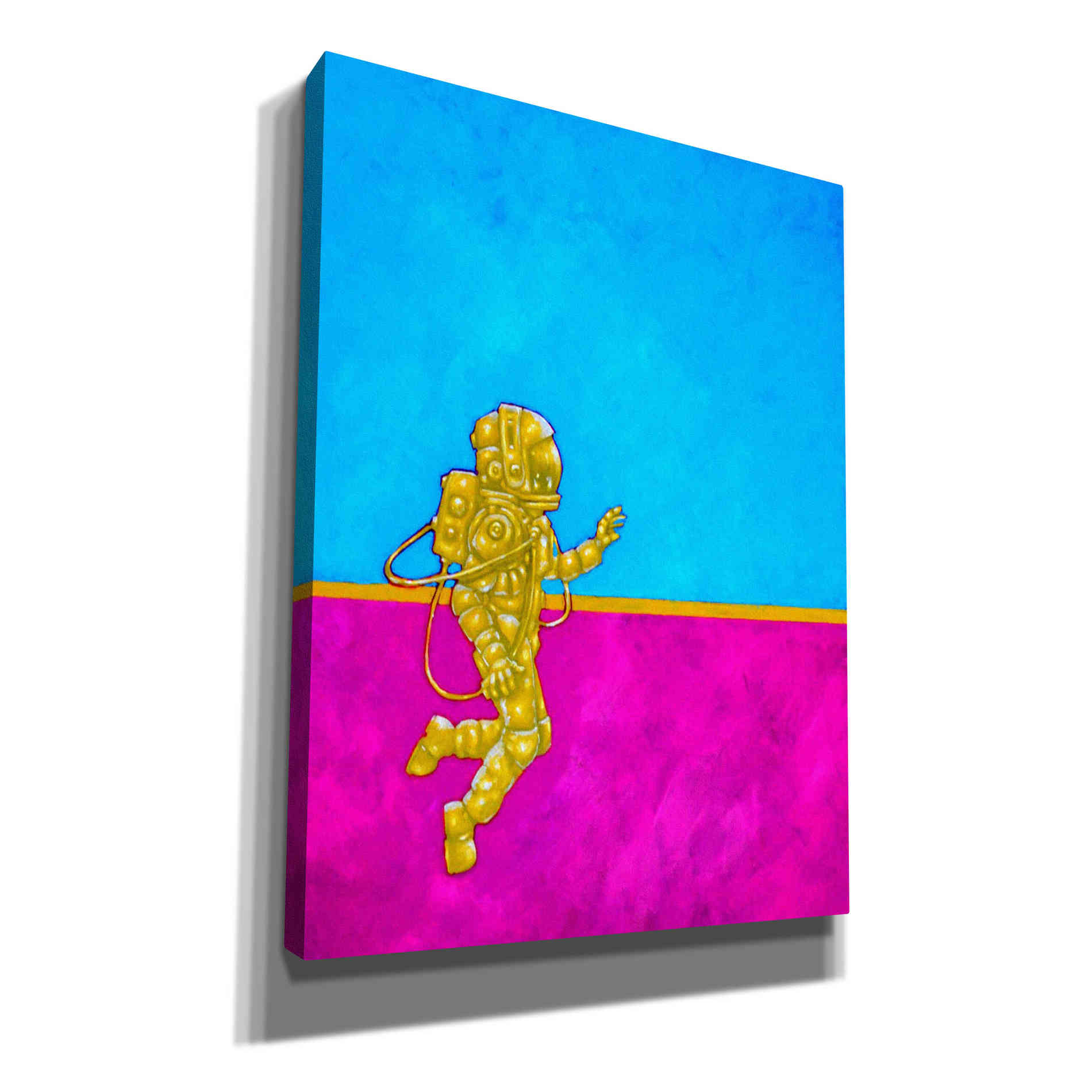 'Hallo Spaceboy II' Craig Snodgrass, Canvas Wall Art,Size C Portrait