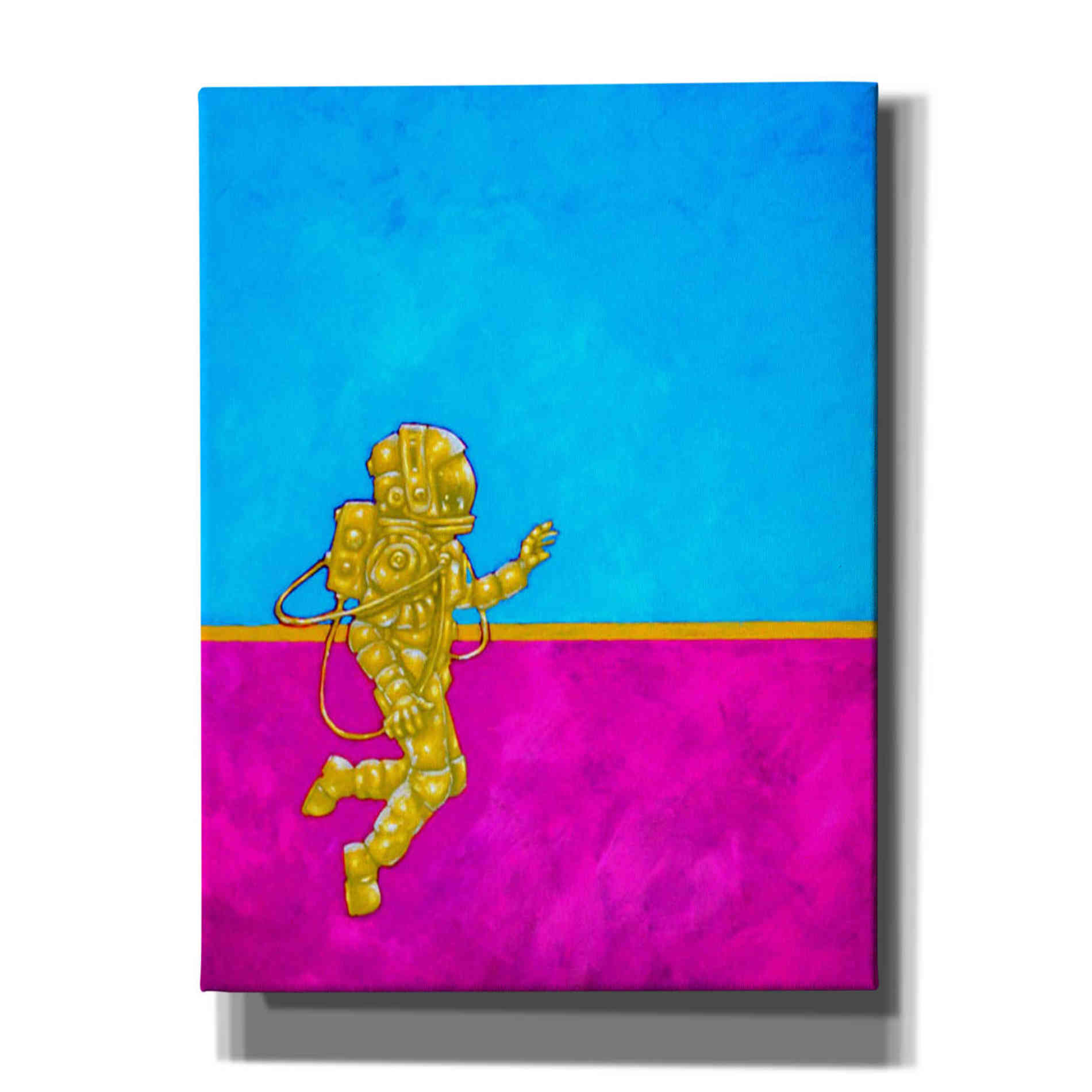 'Hallo Spaceboy II' Craig Snodgrass, Canvas Wall Art,Size C Portrait
