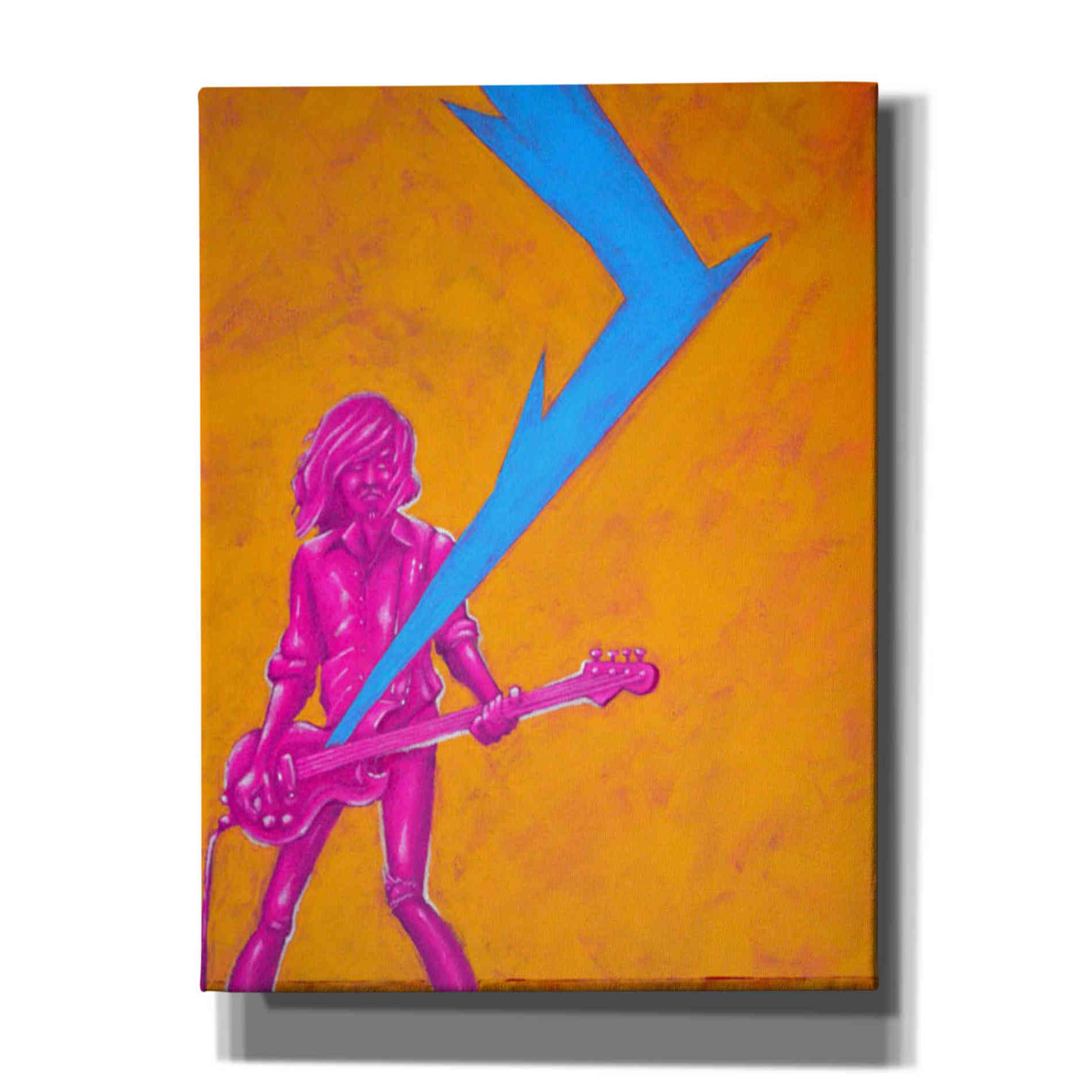 'Bass Man Alt' Craig Snodgrass, Canvas Wall Art,Size C Portrait