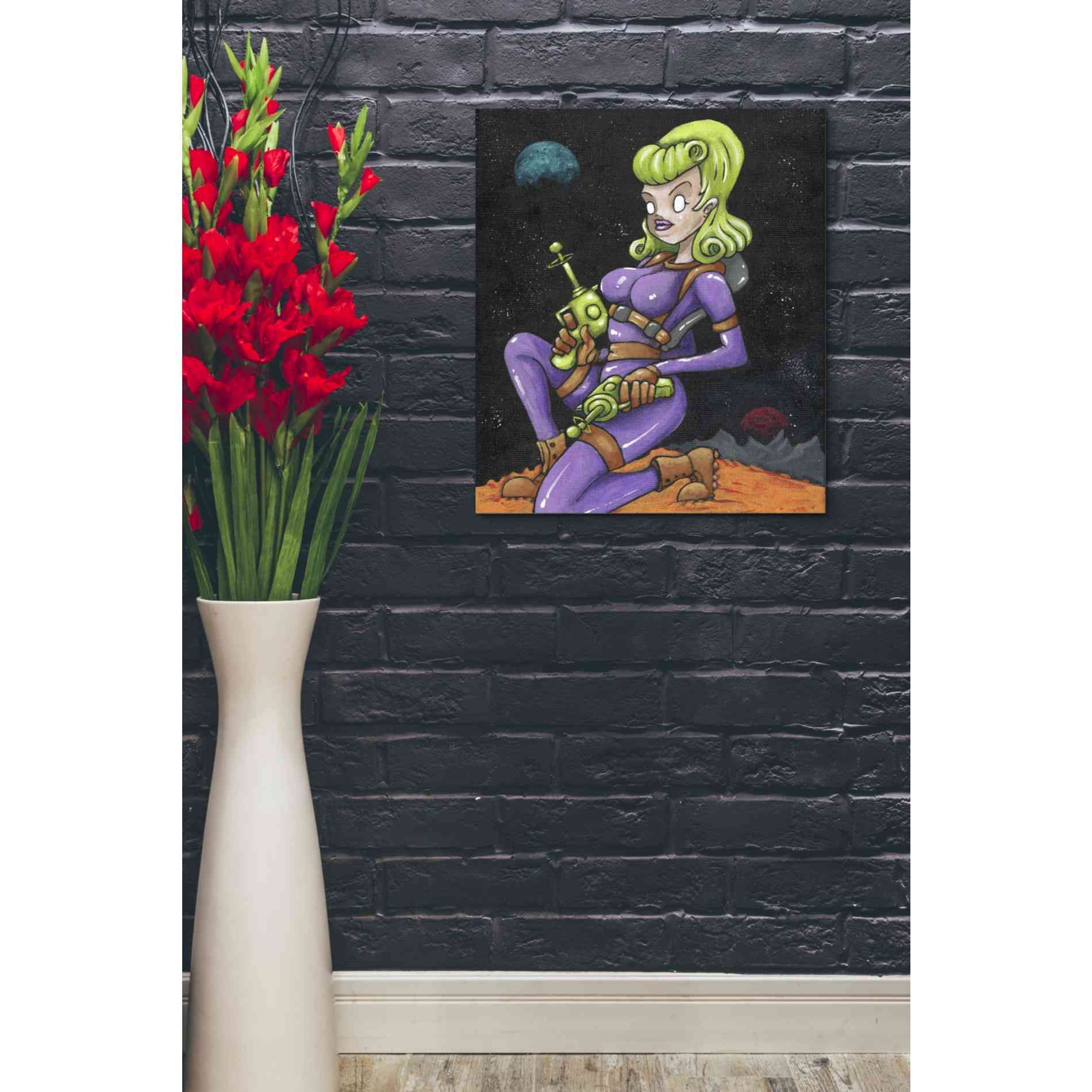 'Josie Jupiter' Craig Snodgrass, Canvas Wall Art,20 x 24