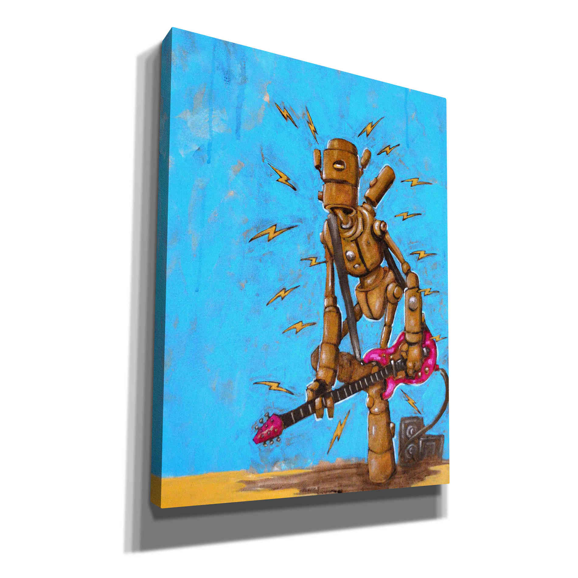 'High Voltage' Craig Snodgrass, Canvas Wall Art,Size C Portrait