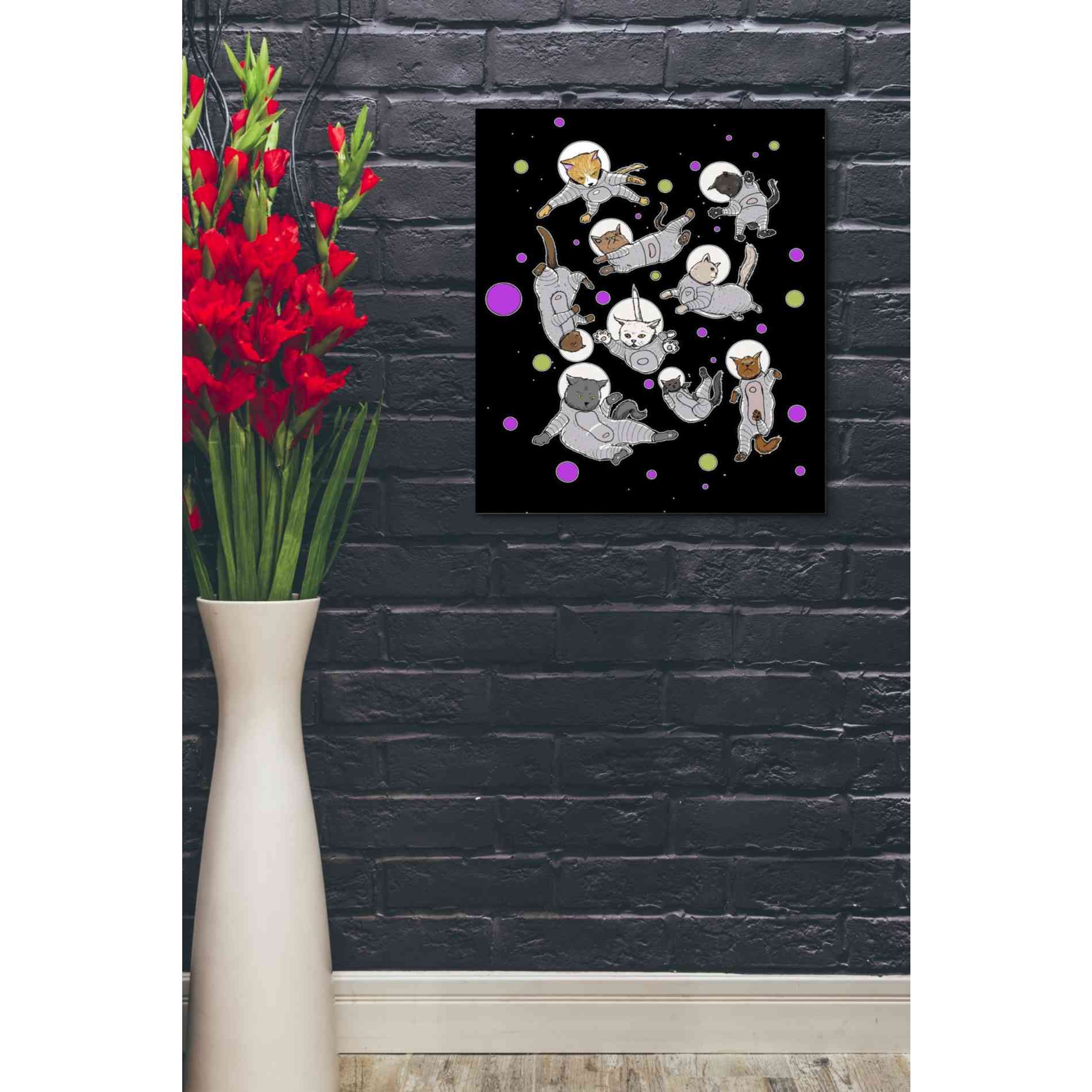 'Space Cats' Craig Snodgrass, Canvas Wall Art,20 x 24