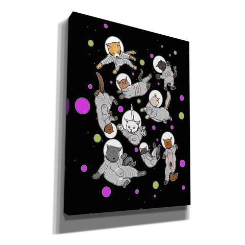 Image of 'Space Cats' Craig Snodgrass, Canvas Wall Art,Size C Portrait