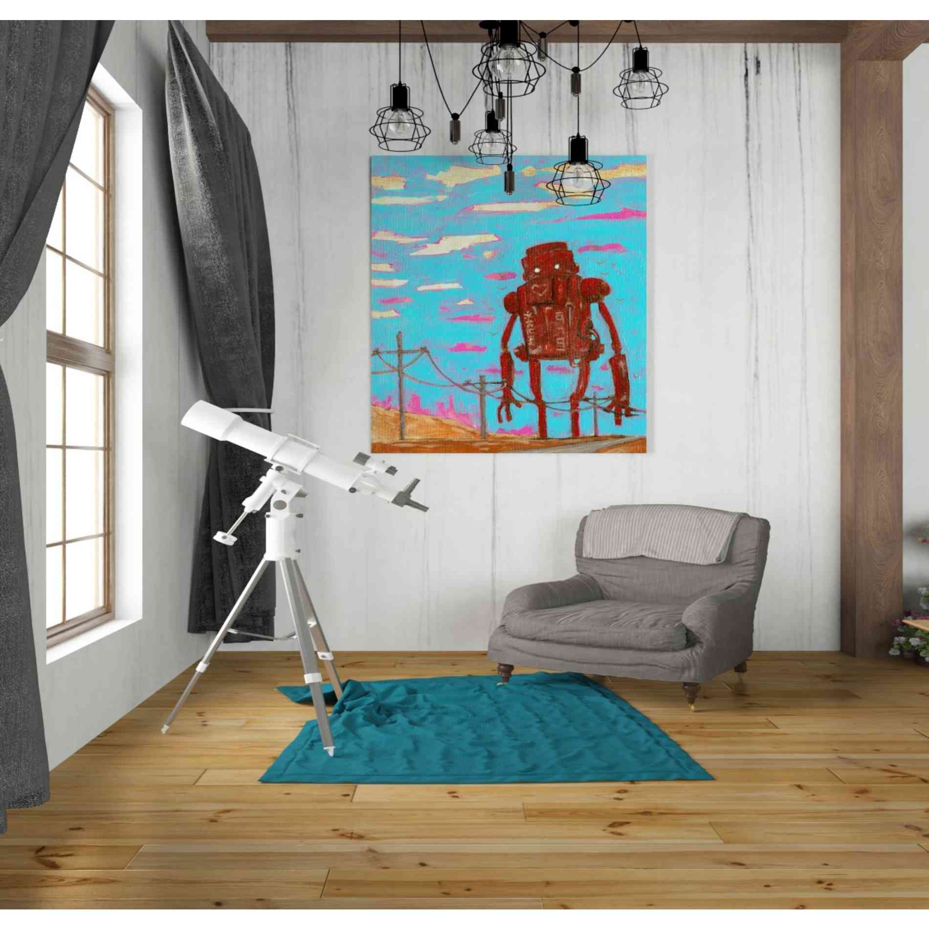 'Zapow Art II' Craig Snodgrass, Canvas Wall Art,26 x 30