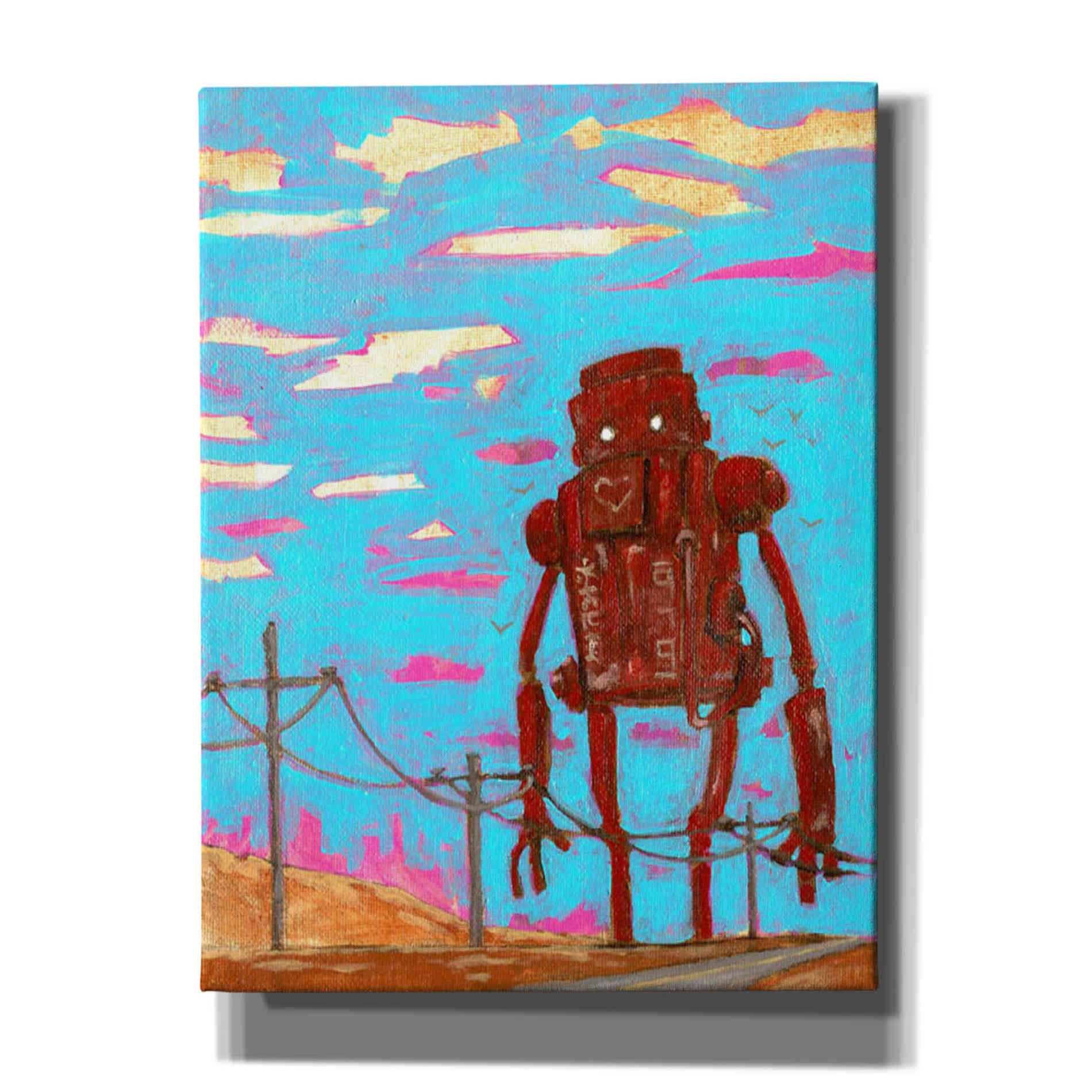 'Zapow Art II' Craig Snodgrass, Canvas Wall Art,Size C Portrait