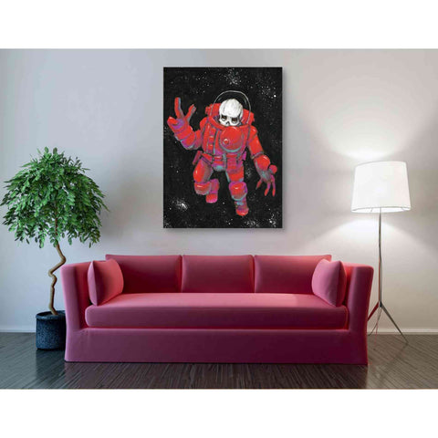 Image of 'Astro Skull' Craig Snodgrass, Canvas Wall Art,40 x 54