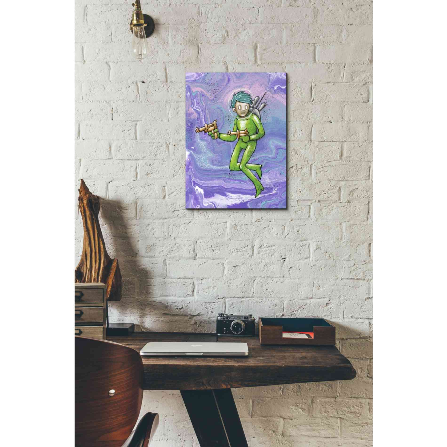 'Space Girl 2' Craig Snodgrass, Canvas Wall Art,12 x 16