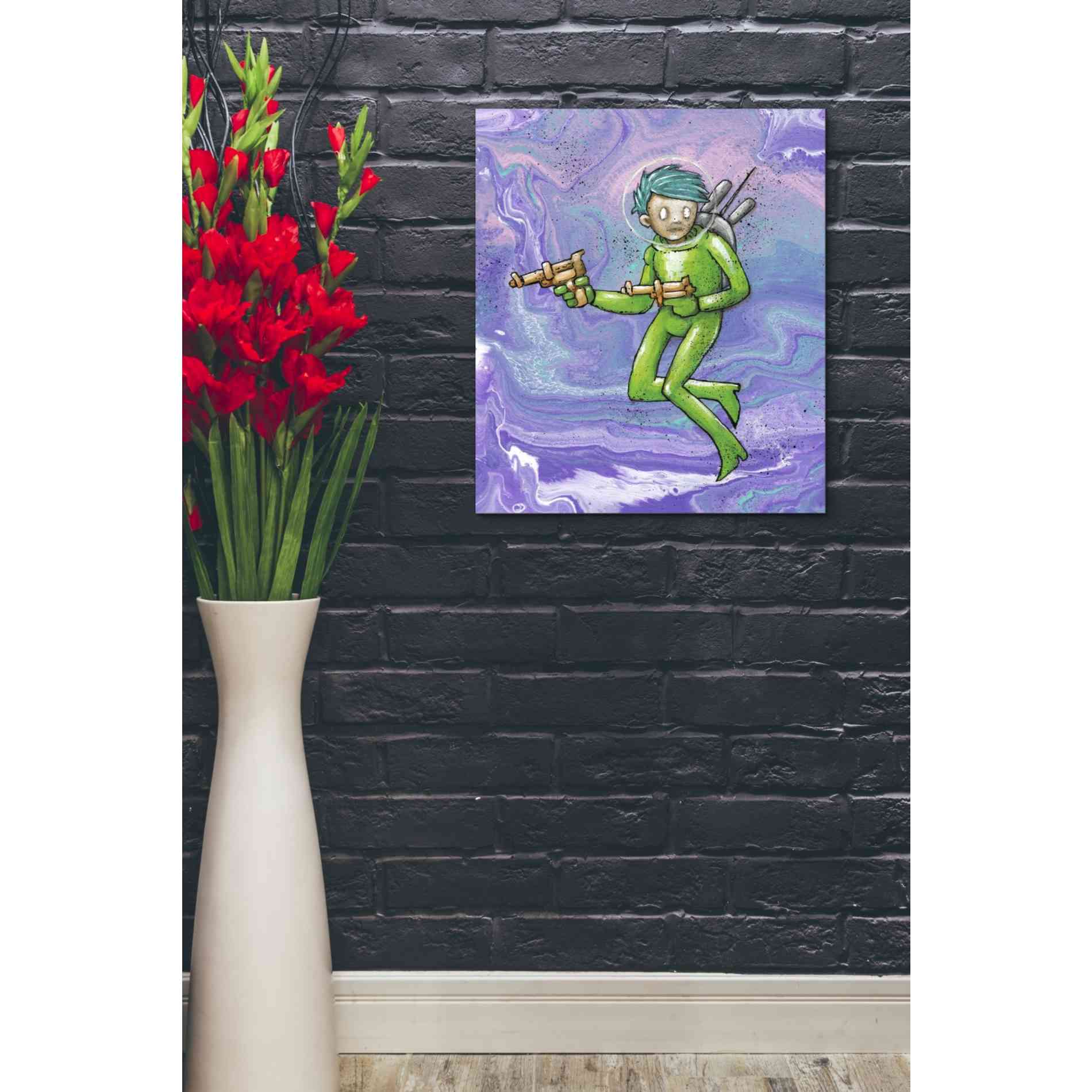 'Space Girl 2' Craig Snodgrass, Canvas Wall Art,20 x 24