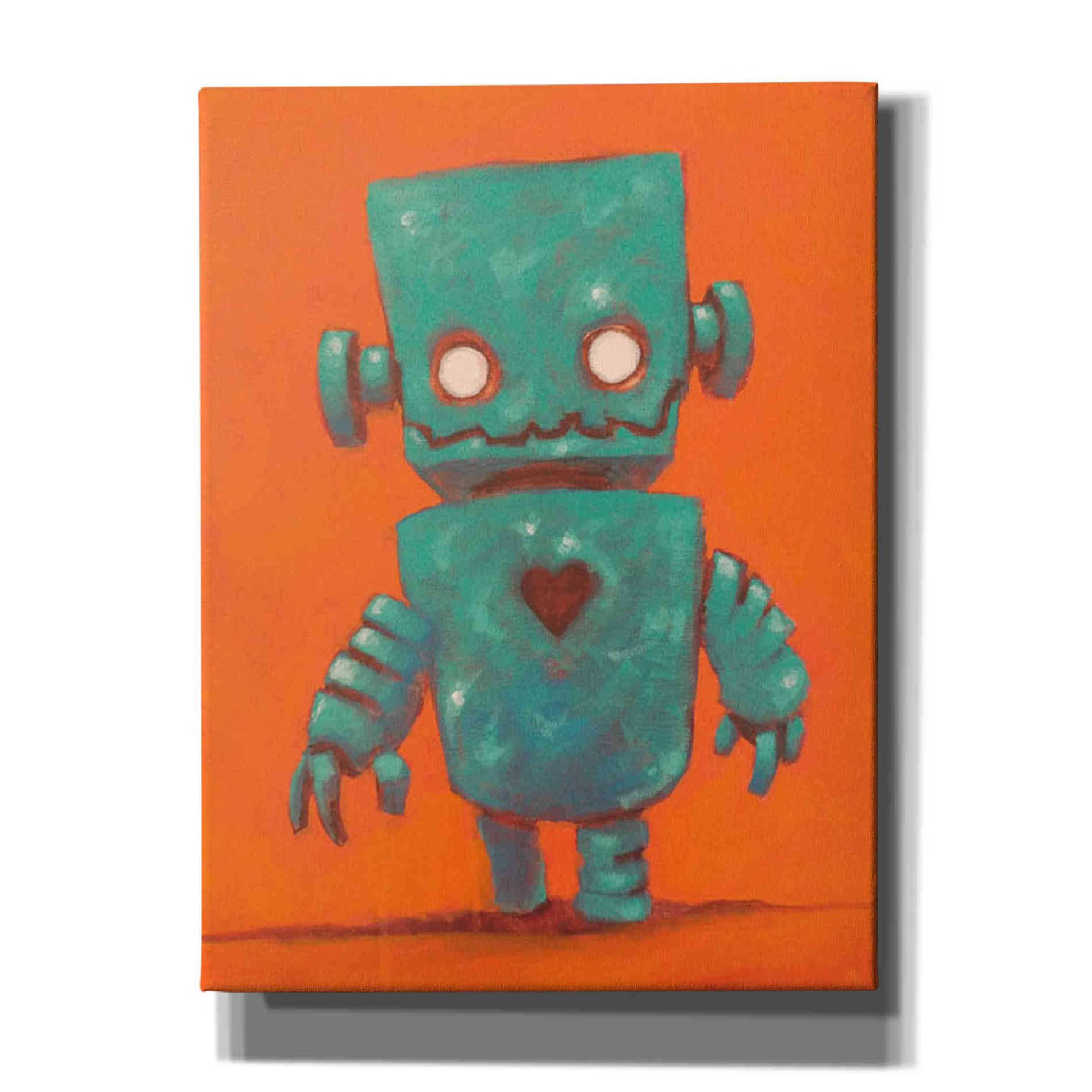 'Frank-o-bot' Craig Snodgrass, Canvas Wall Art,Size C Portrait