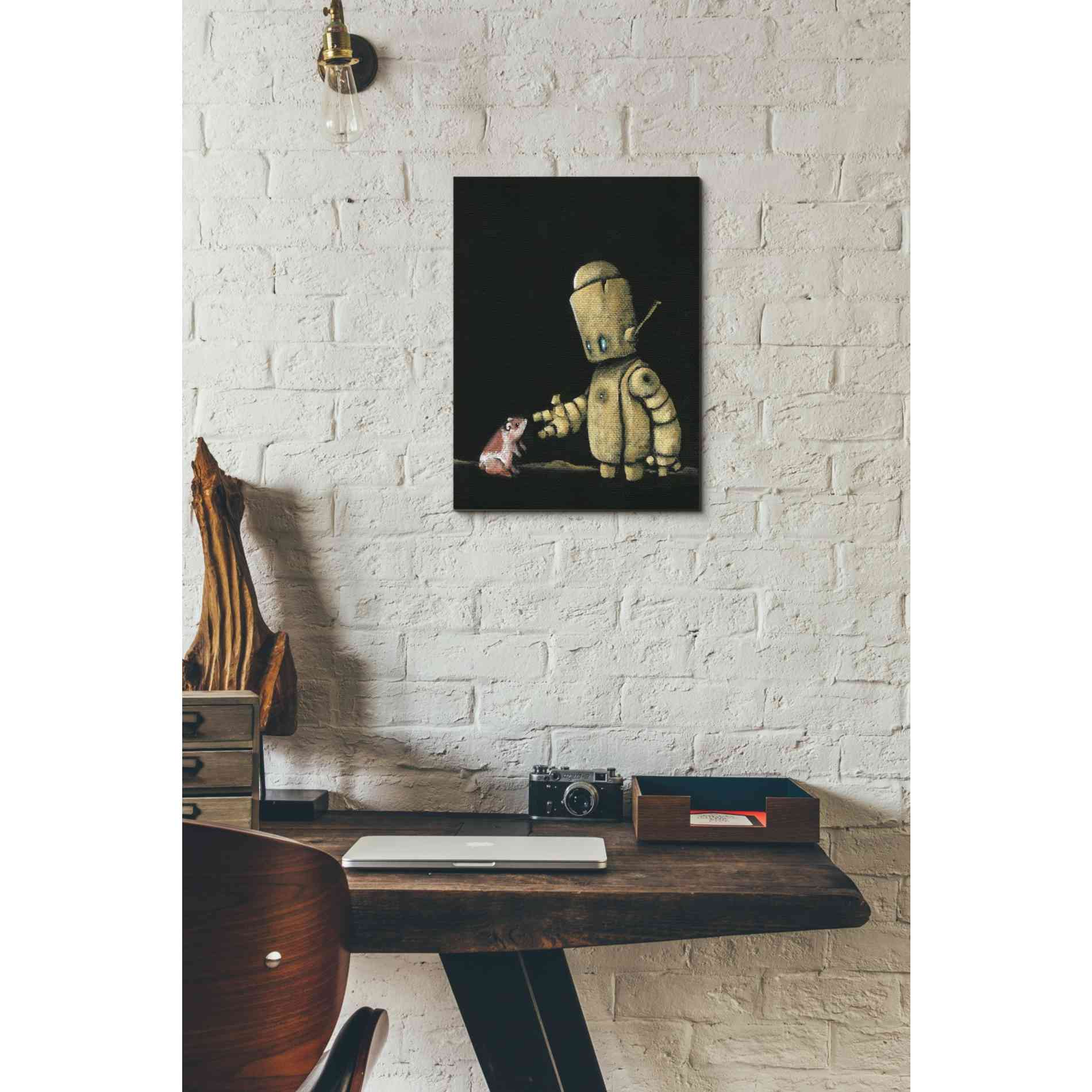 'We Bot Painting 14' Craig Snodgrass,  Canvas Wall Art,12 x 16