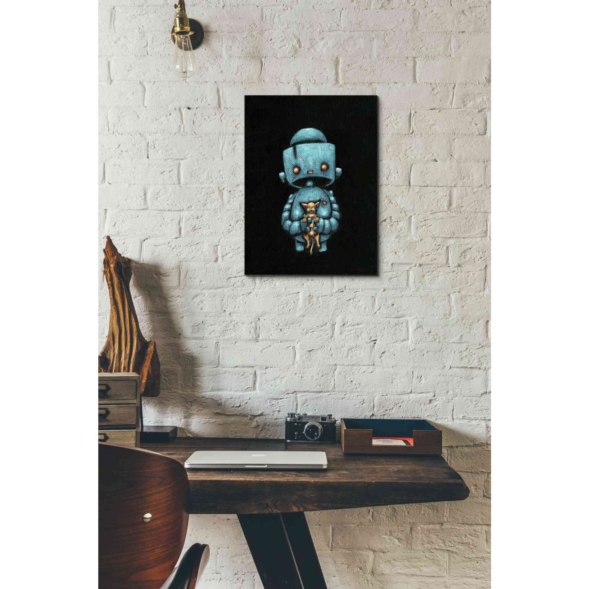 'We Bot Painting 17' Craig Snodgrass, Canvas Wall Art,12 x 16