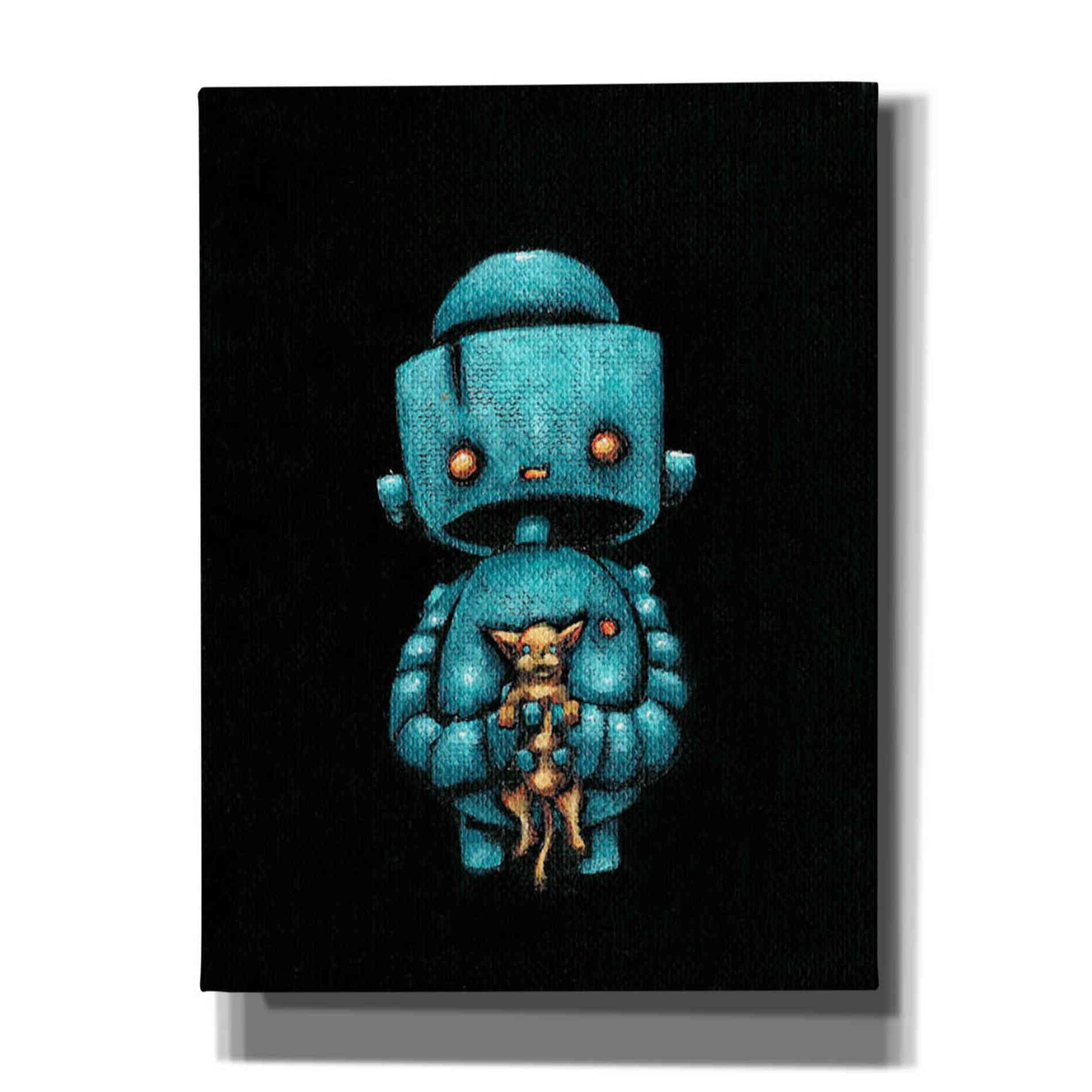'We Bot Painting 17' Craig Snodgrass, Canvas Wall Art,Size C Portrait