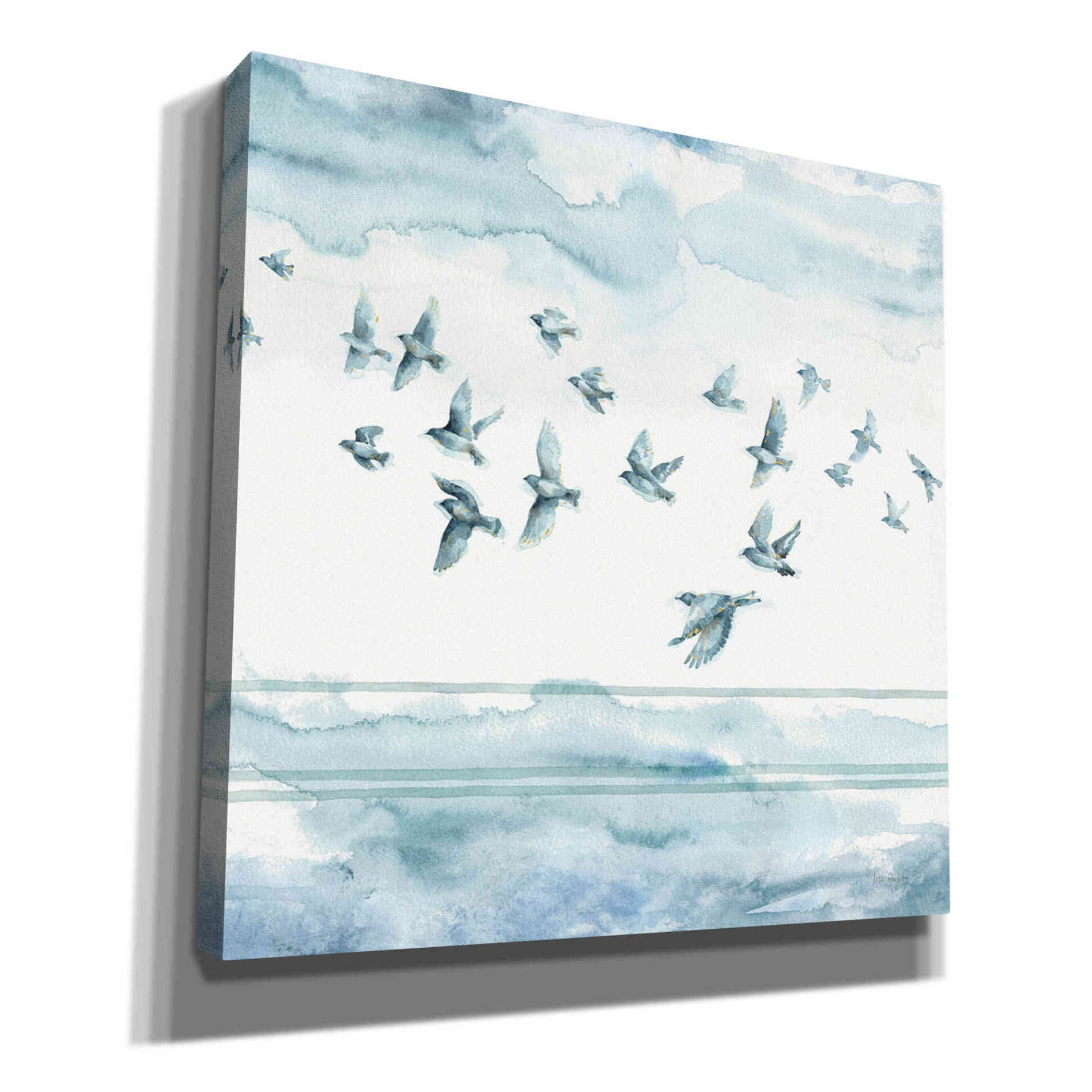 'Indigold XXII' by Lisa Audit, Canvas Wall Art