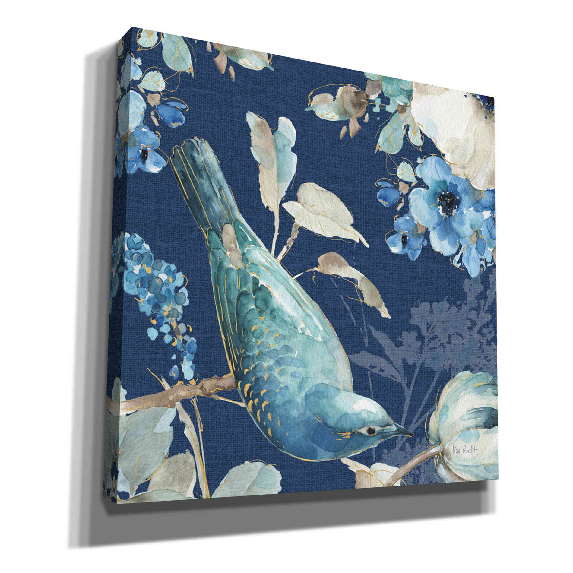 'Indigold XXIV' by Lisa Audit, Canvas Wall Art