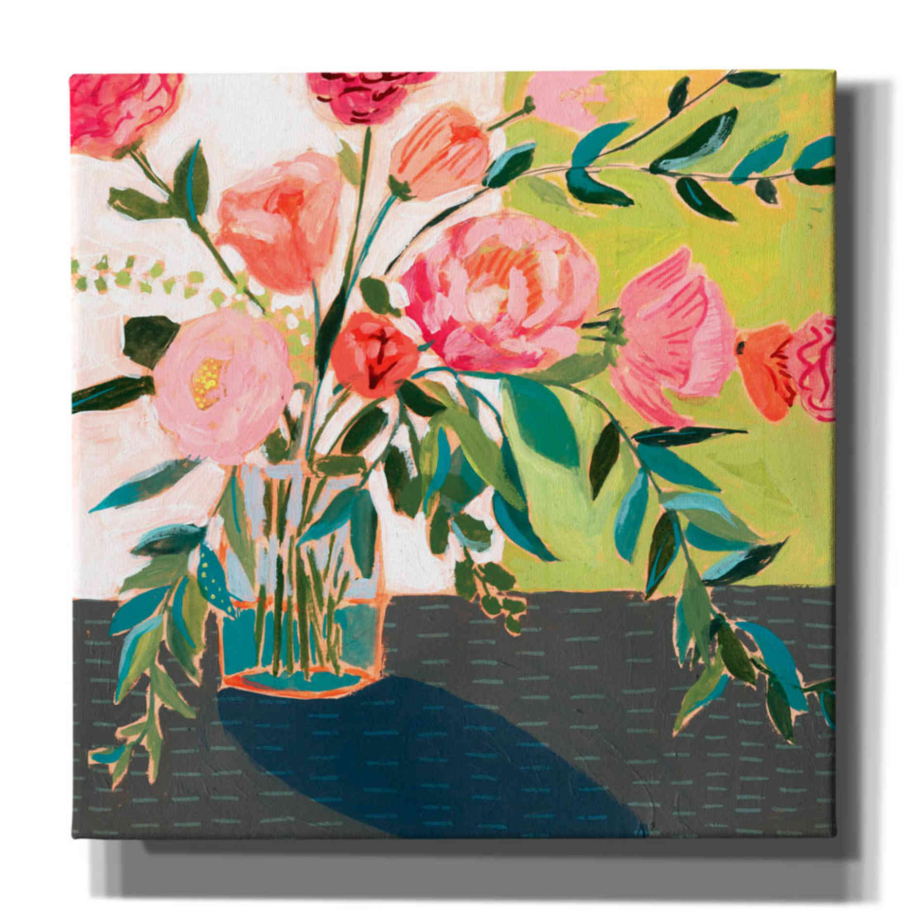 'Quirky Bouquet I' by Victoria Borges, Canvas Wall Art