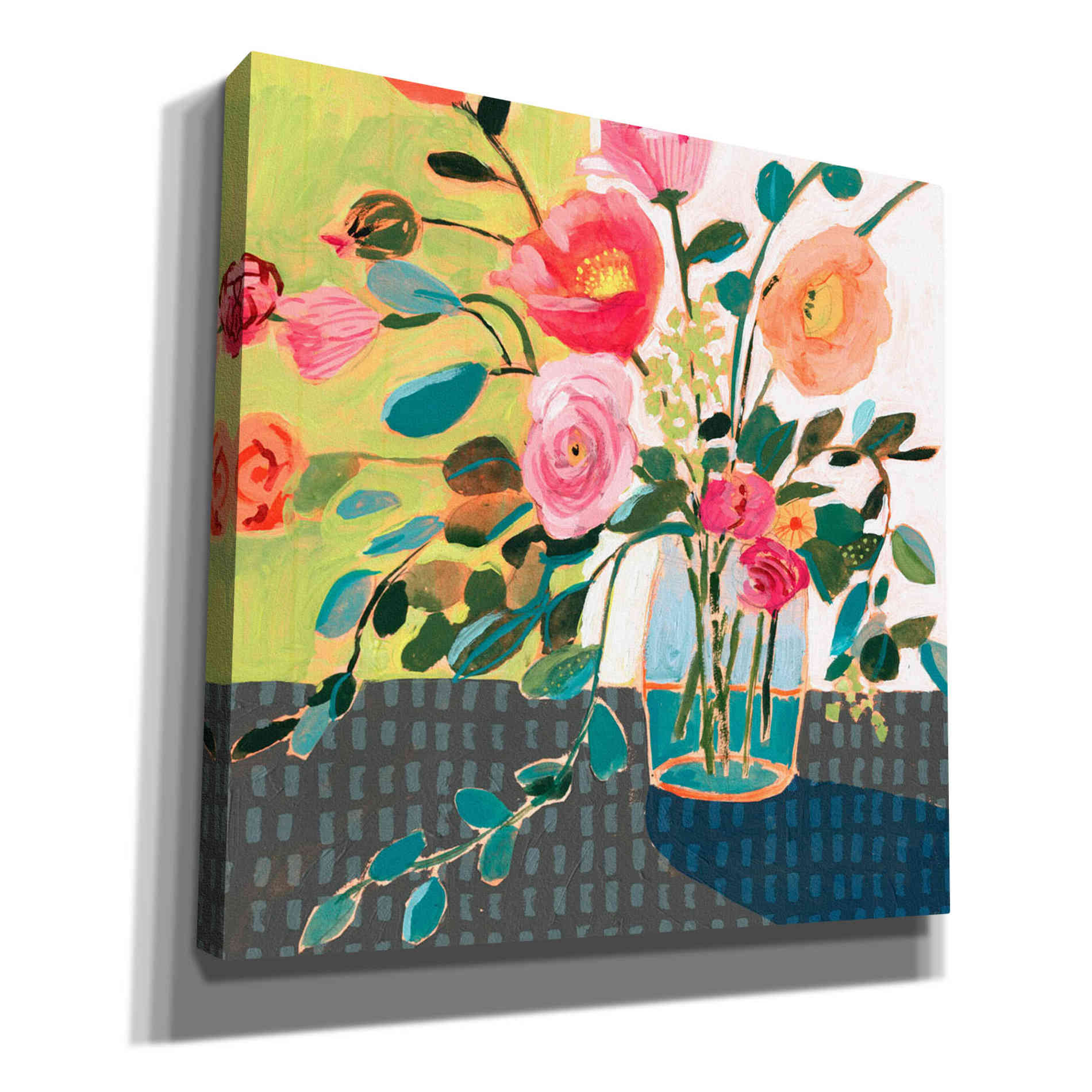 'Quirky Bouquet II' by Victoria Borges, Canvas Wall Art