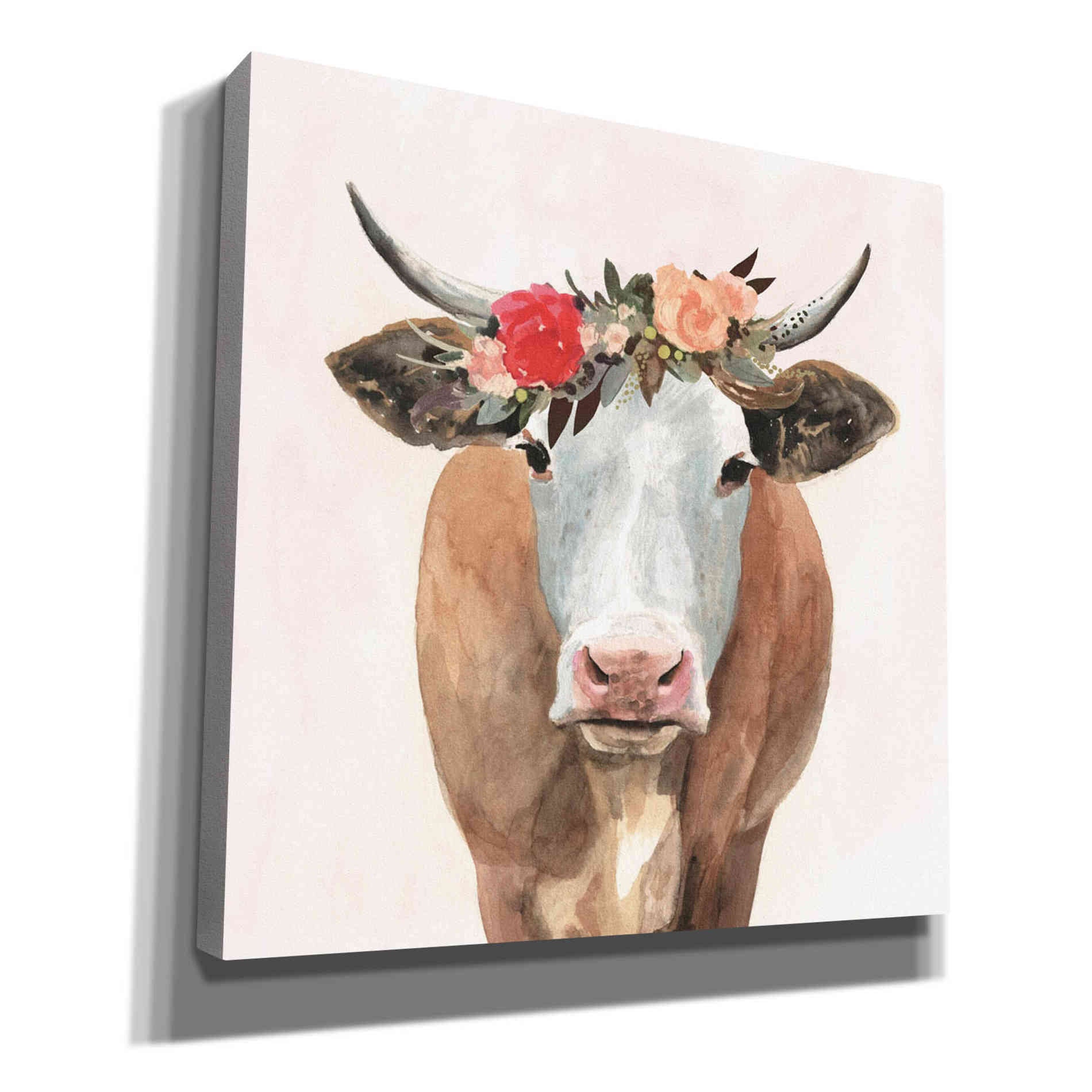 'Spring on the Farm II' by Victoria Borges, Canvas Wall Art
