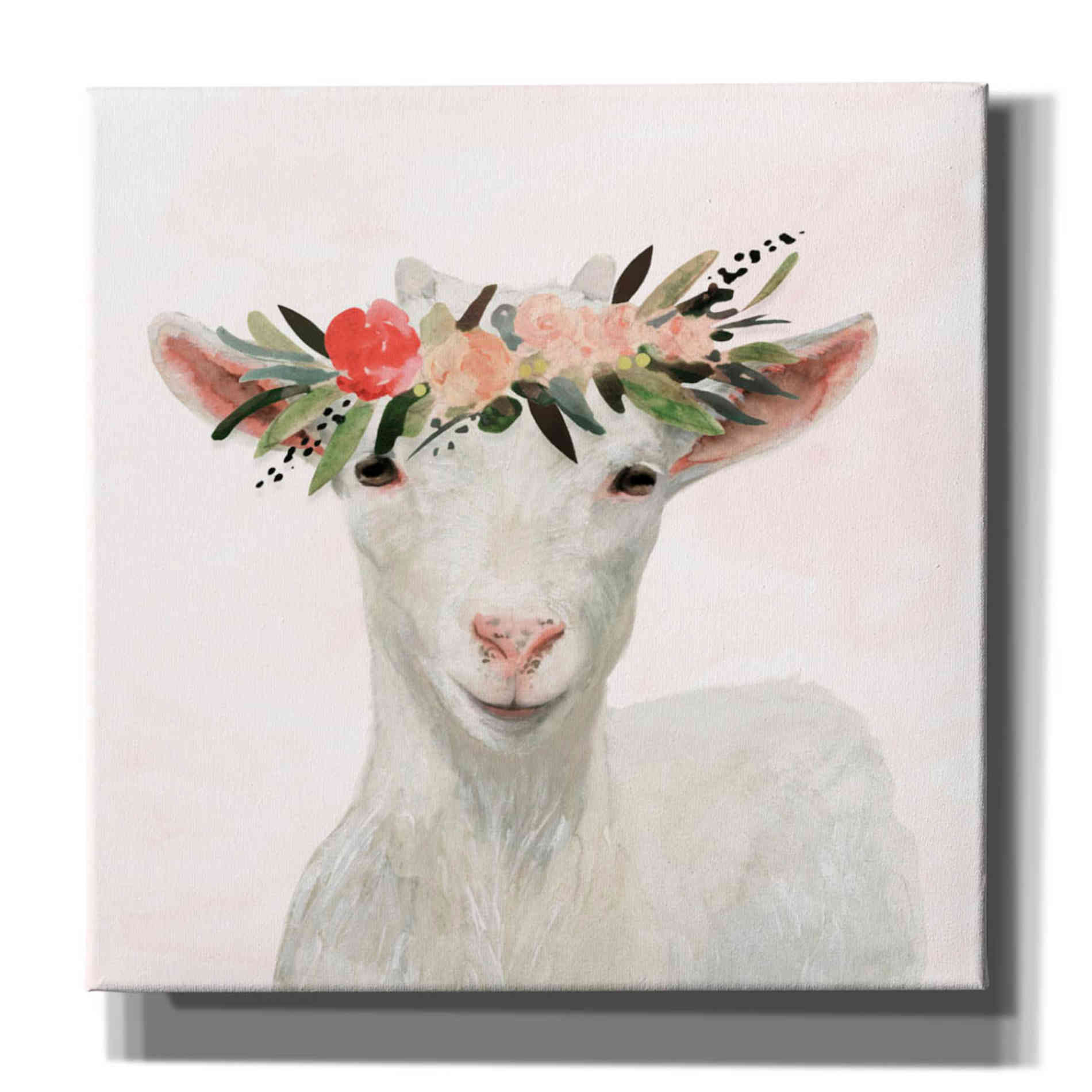 'Spring on the Farm III' by Victoria Borges, Canvas Wall Art