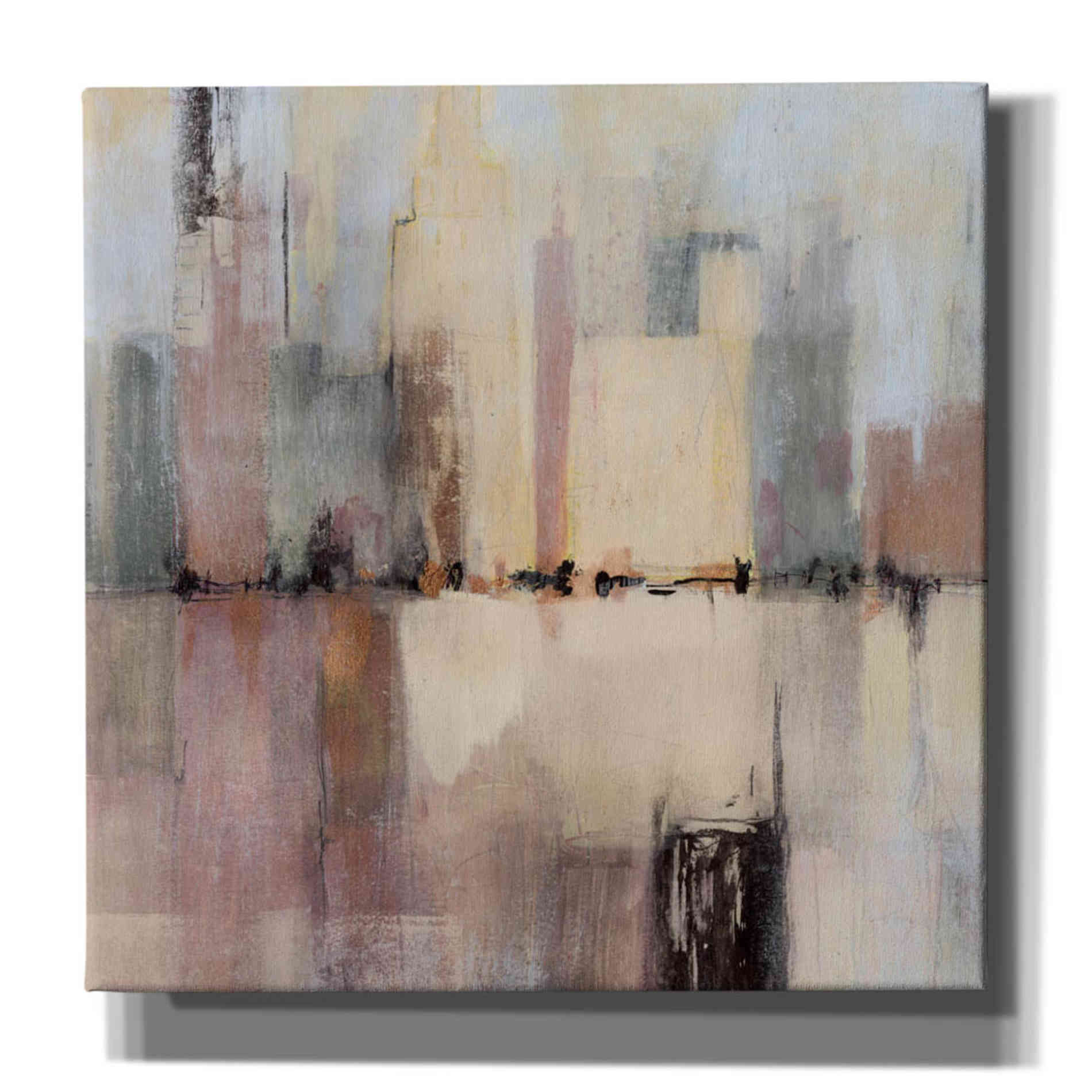 'City Strata I' by Victoria Borges, Canvas Wall Art