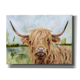 'Highland Grazer I' by Victoria Borges, Canvas Wall Art