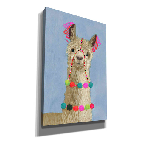 Image of 'Adorned Llama III' by Victoria Borges, Canvas Wall Art