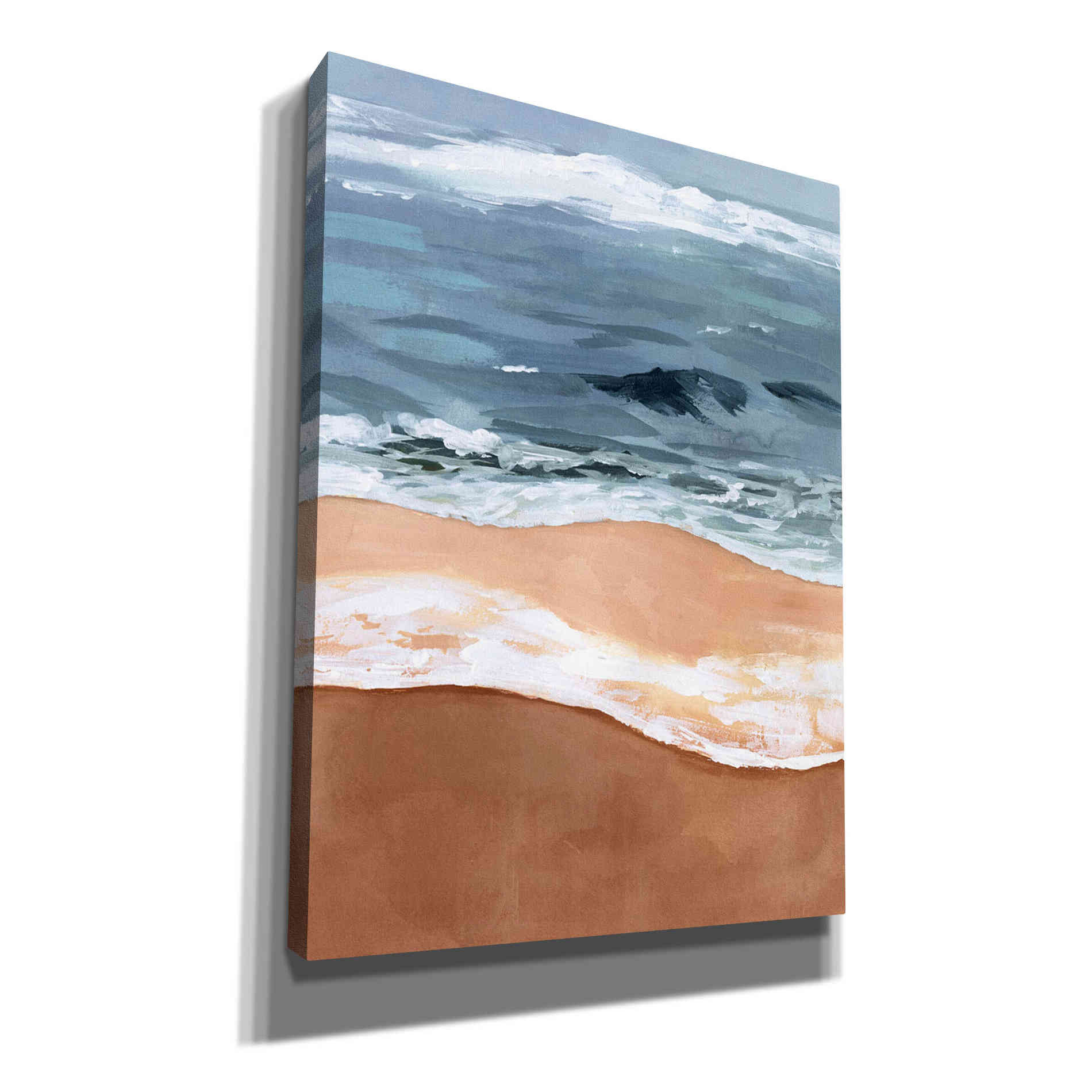 'Shore Layers II' by Victoria Borges, Canvas Wall Art
