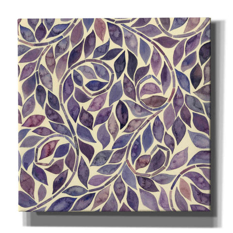 Image of 'Amethyst Swirls IV' by Grace Popp, Canvas Wall Glass