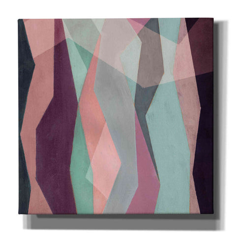 Image of 'Color Block Pattern III' by Grace Popp, Canvas Wall Glass