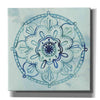 'Watercolor Mandala IV' by Grace Popp, Canvas Wall Glass