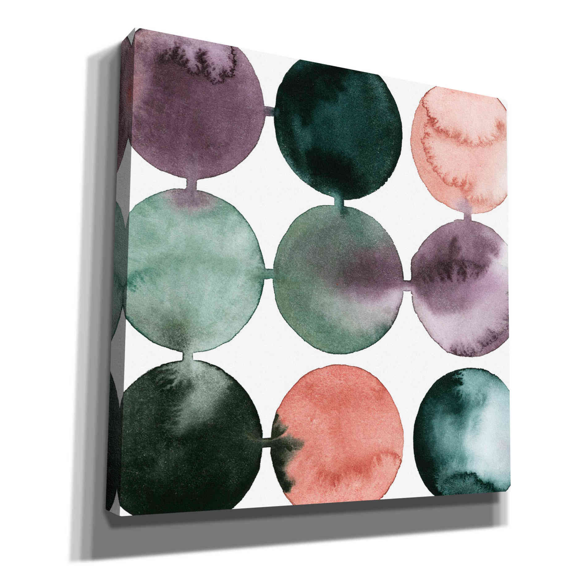 'Seafoam Fizz II' by Grace Popp, Canvas Wall Glass