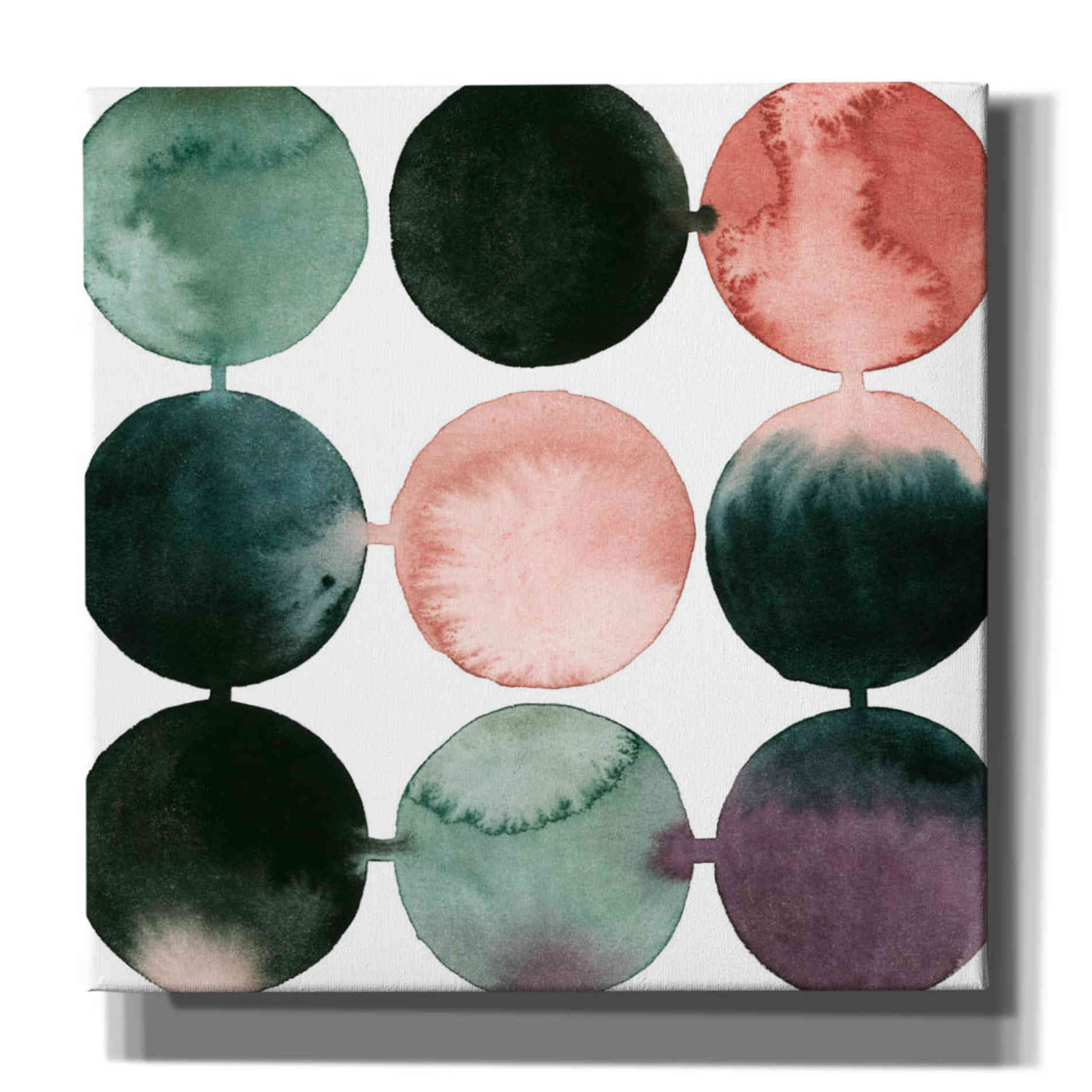 'Seafoam Fizz I' by Grace Popp, Canvas Wall Glass