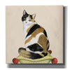 'Lady Cat III' by Grace Popp, Canvas Wall Glass