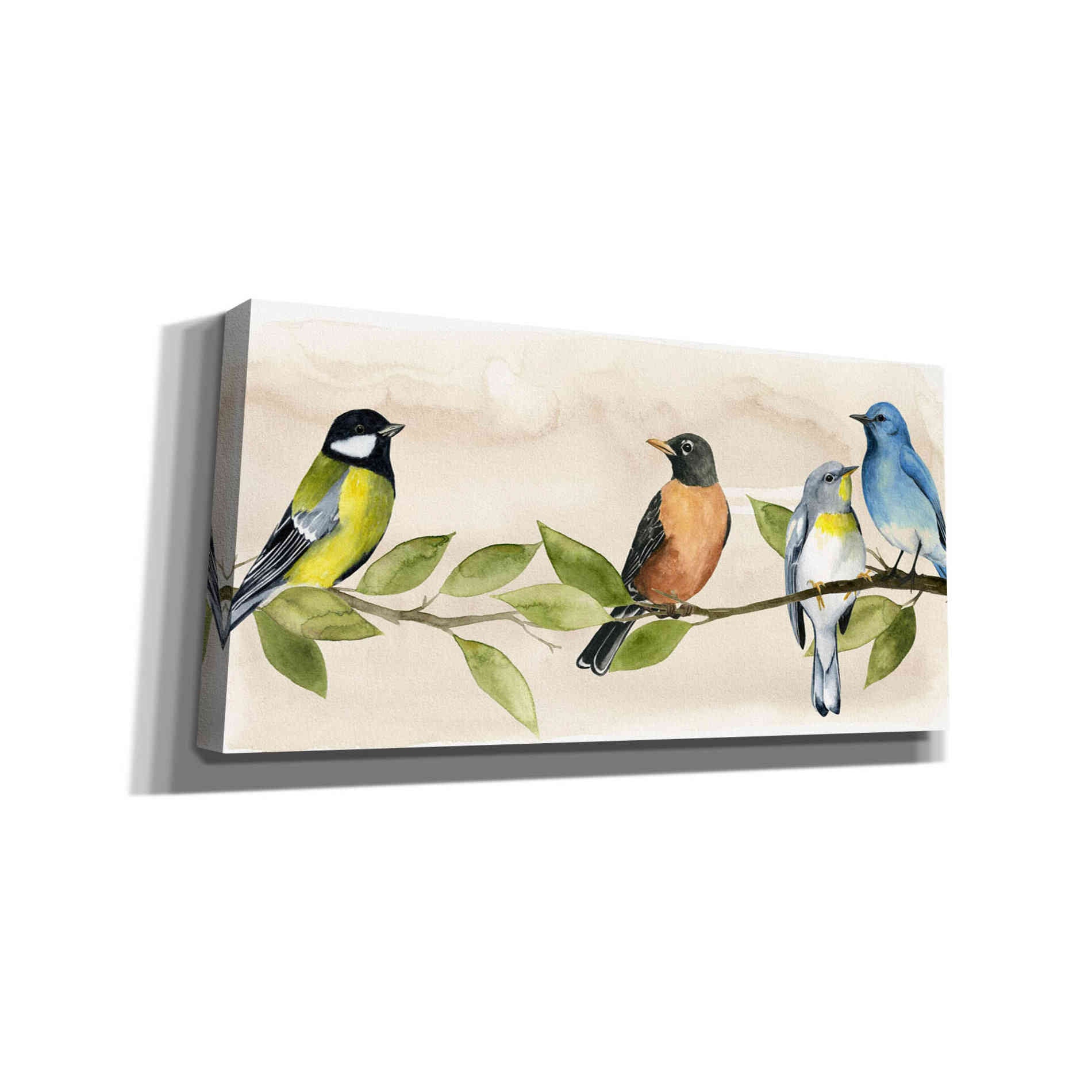 'Treetop Gathering I' by Grace Popp, Canvas Wall Glass