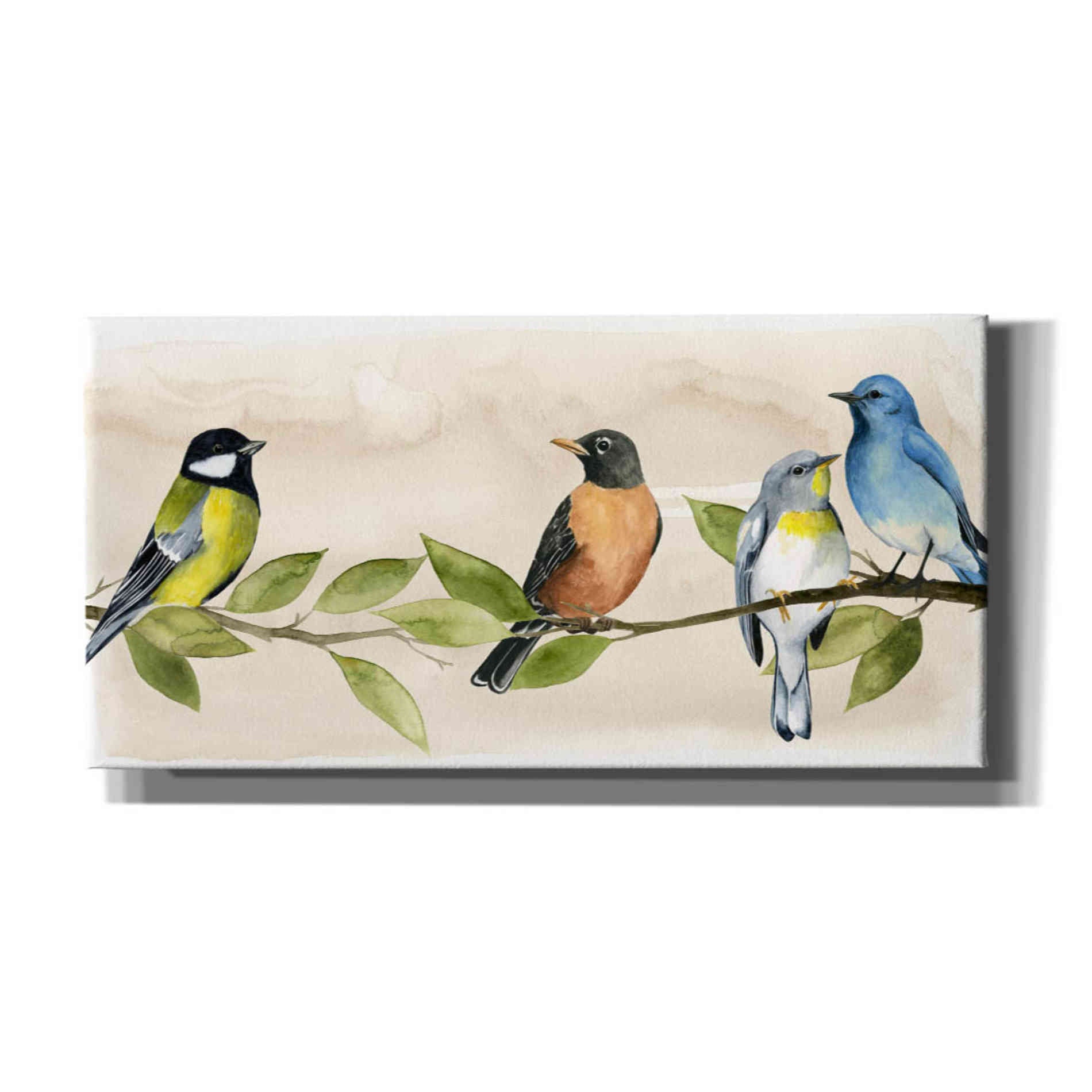 'Treetop Gathering I' by Grace Popp, Canvas Wall Glass