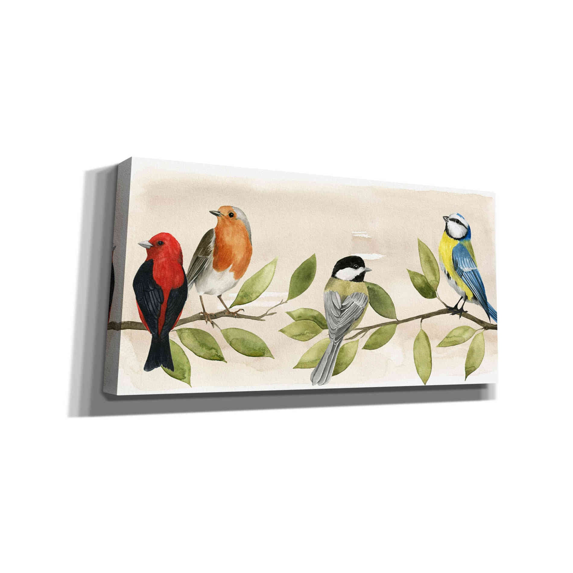 'Treetop Gathering II' by Grace Popp, Canvas Wall Glass