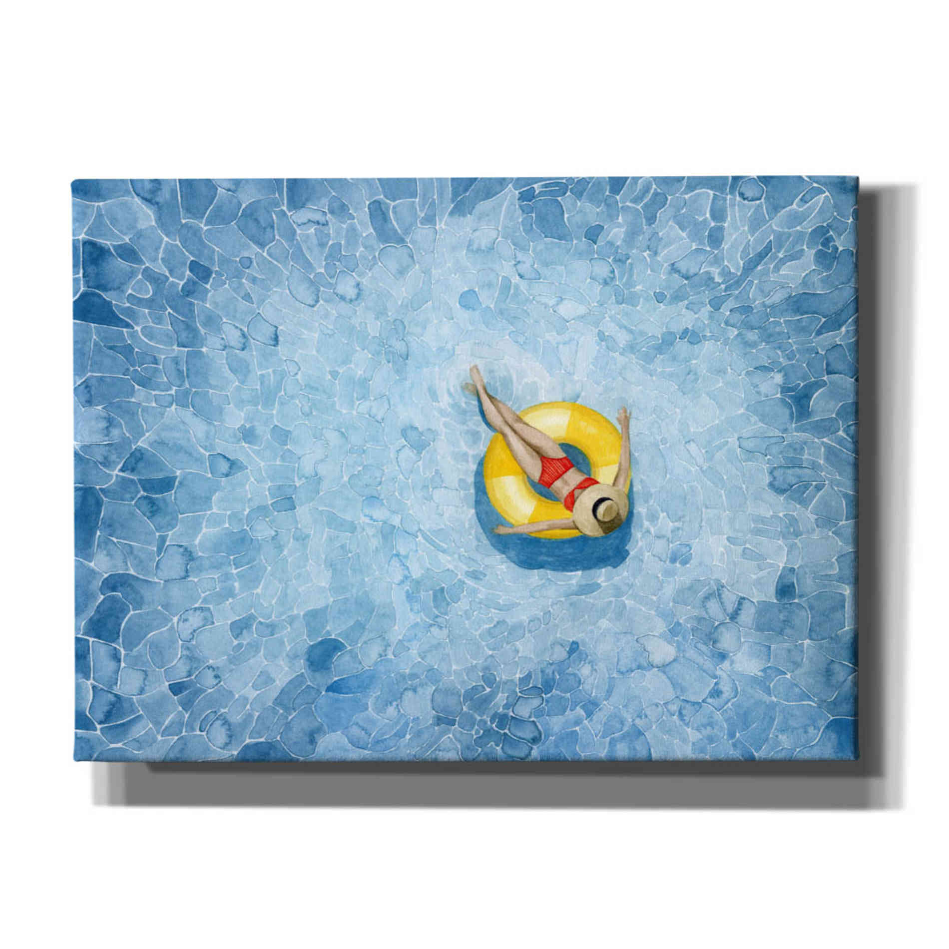 'Floating II' by Grace Popp, Canvas Wall Glass