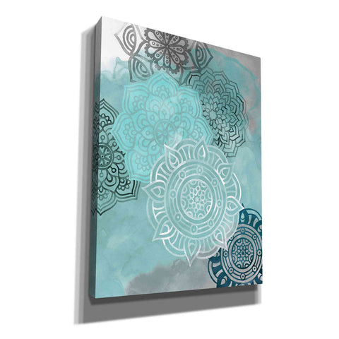 Image of 'Ink Blot Mandala II' by Grace Popp, Canvas Wall Glass