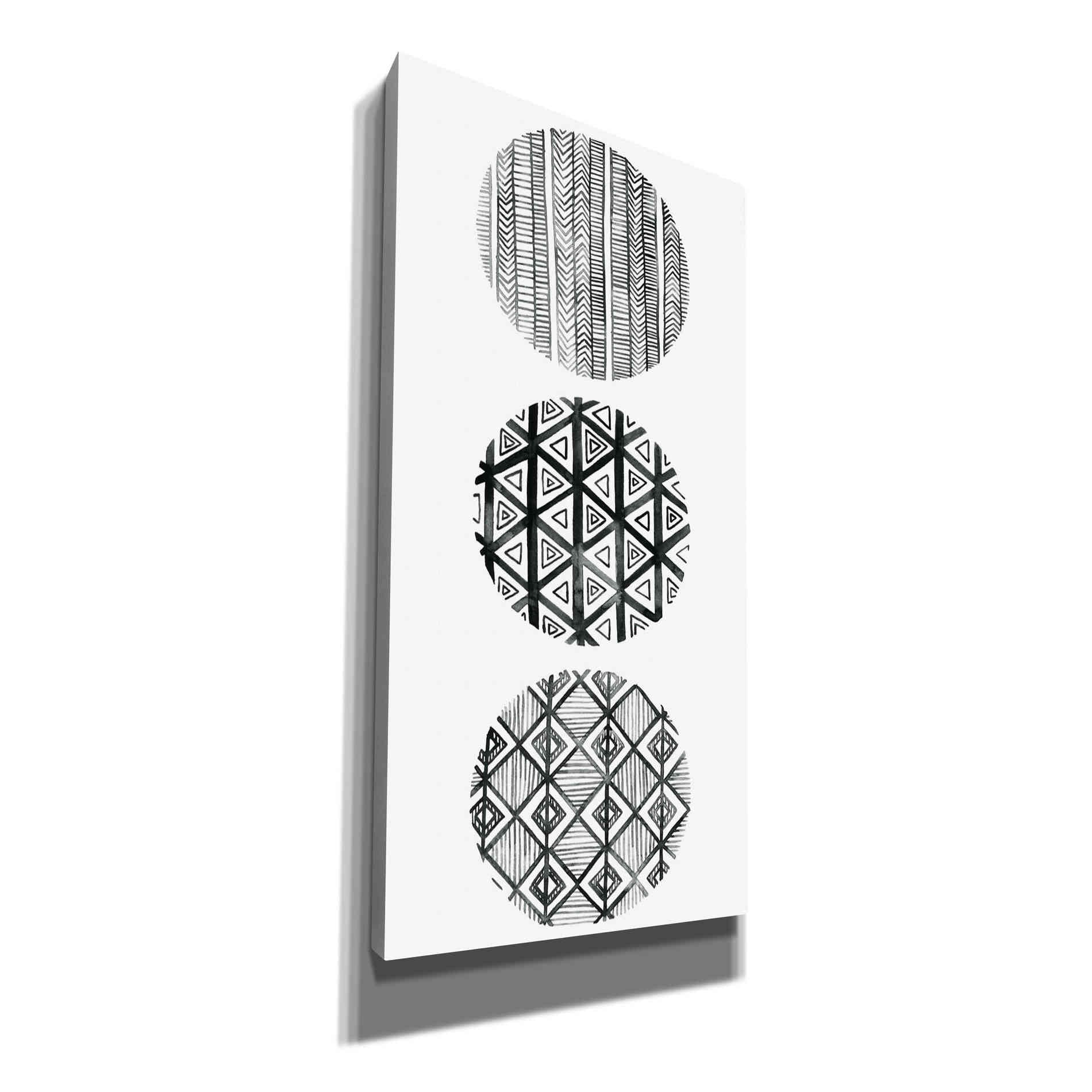 'Tribal Pattern III' by Grace Popp, Canvas Wall Glass