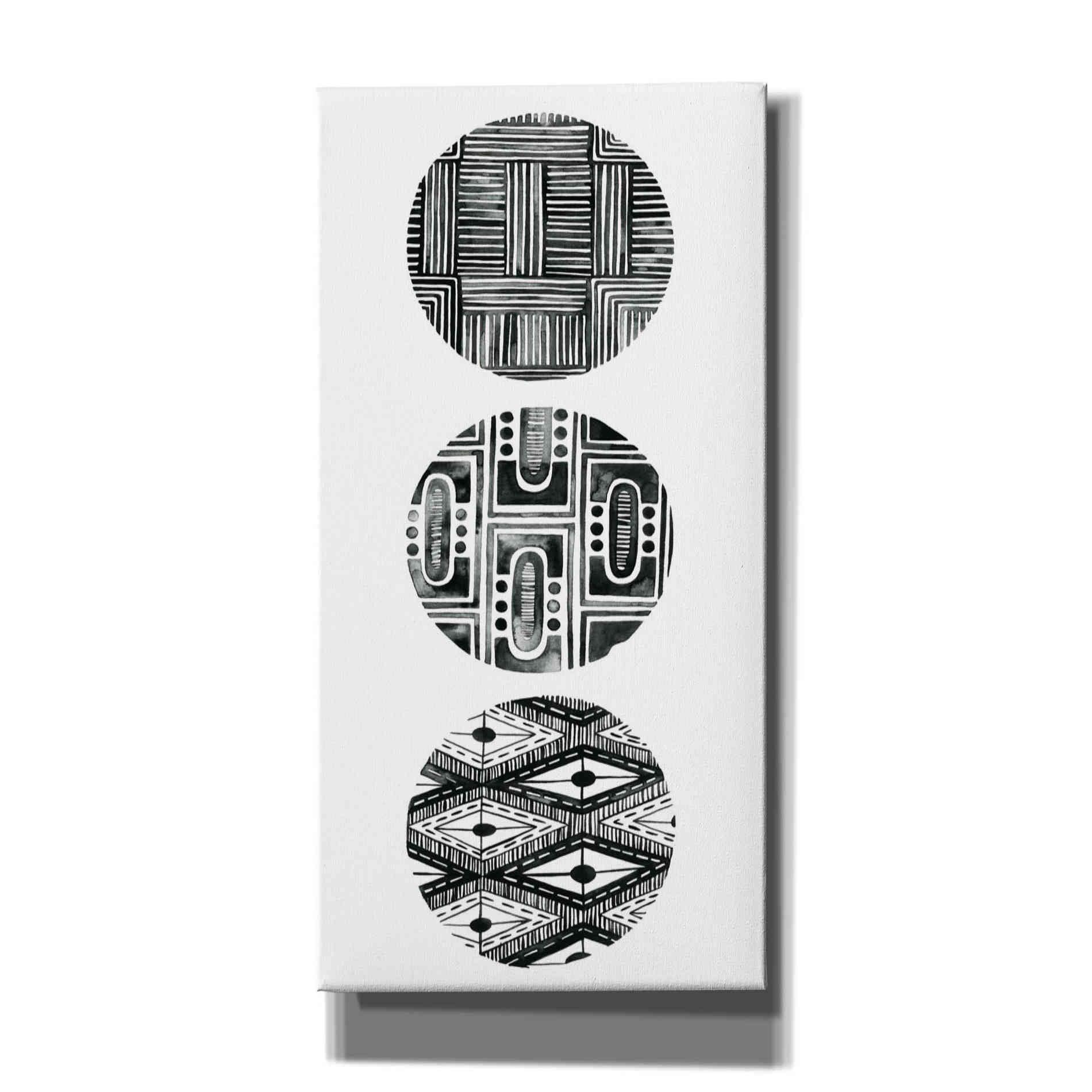 'Tribal Pattern IV' by Grace Popp, Canvas Wall Glass