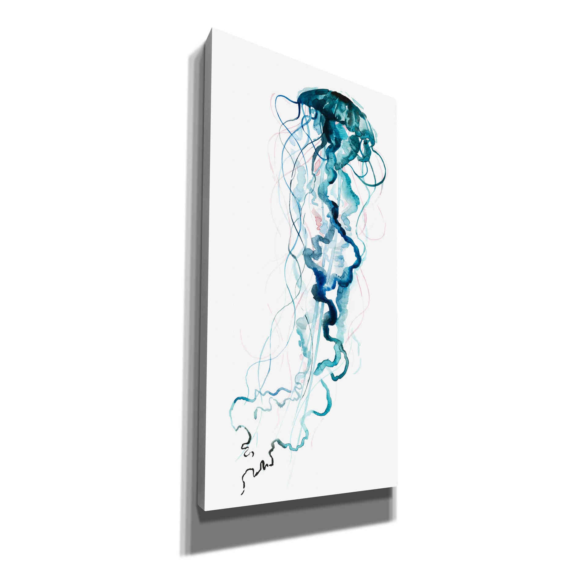 'Electric Tangle I' by Grace Popp, Canvas Wall Glass