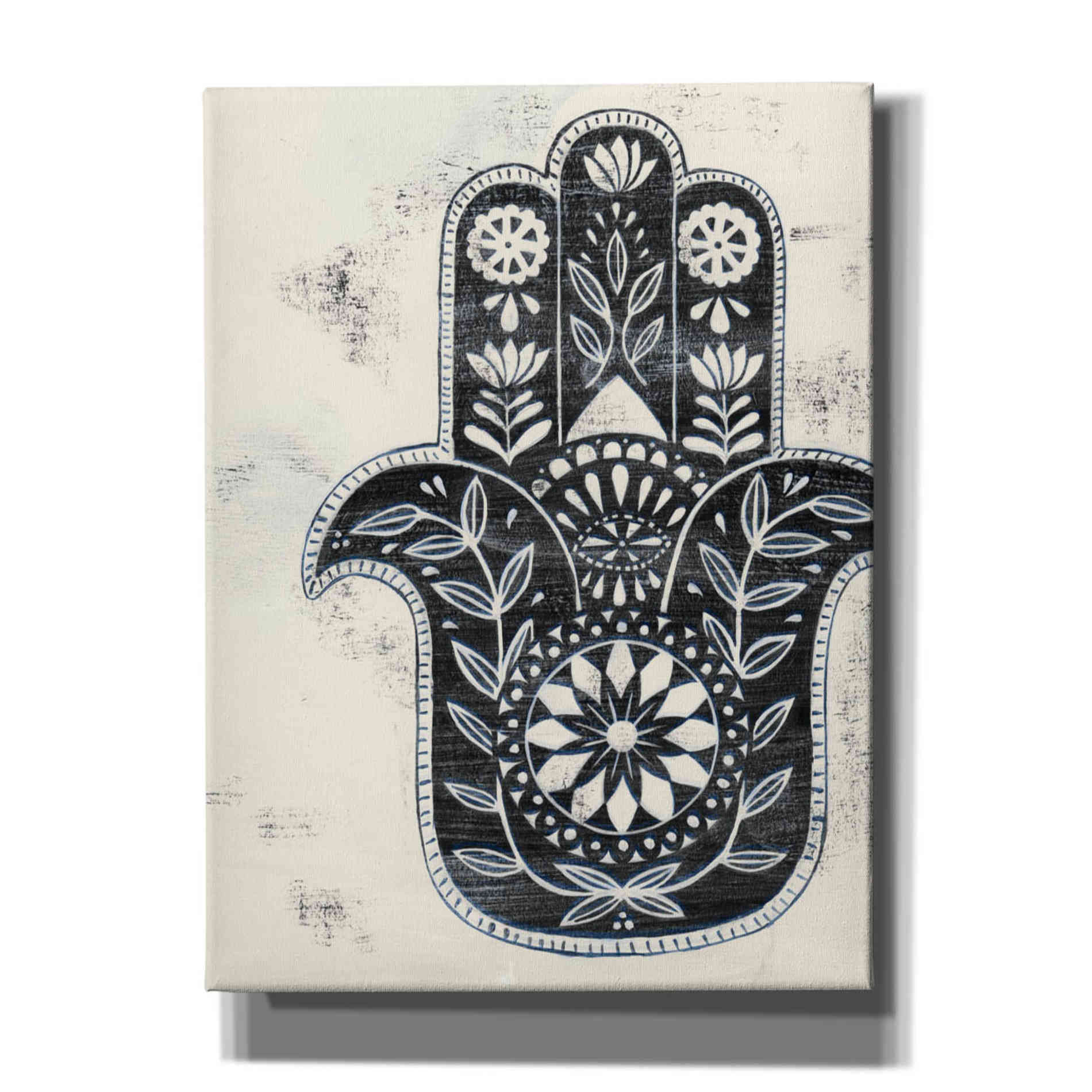 'Day Hamsa II' by Grace Popp, Canvas Wall Glass