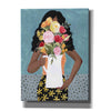 'Flower Vase Girl I' by Grace Popp, Canvas Wall Glass