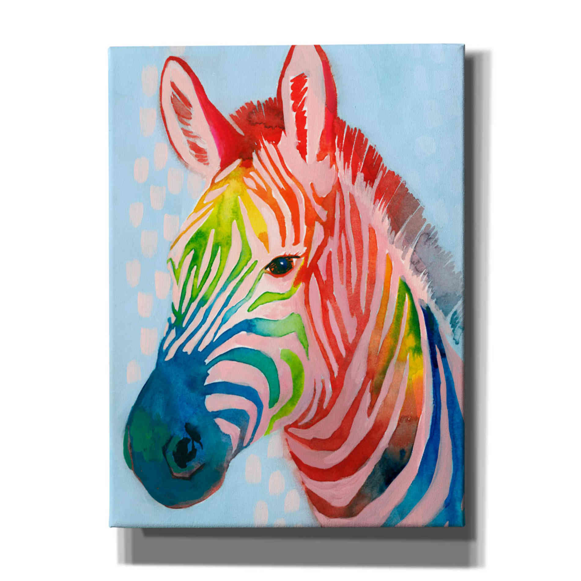 'Jungle Spectrum I' by Grace Popp, Canvas Wall Glass