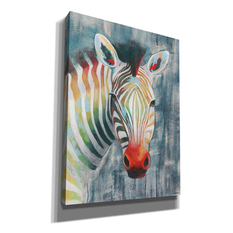 'Prism Zebra I' by Grace Popp, Canvas Wall Glass